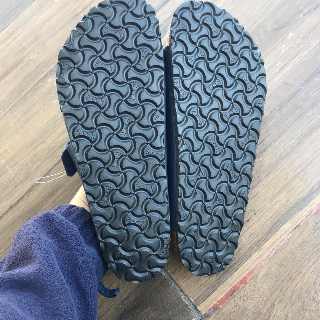 Birkenstock × Hysteric Glamour Birkenstock Navy Blue Arizona BS Sandals two Straps bnwt Size US 6 / EU 39 - 8 Thumbnail