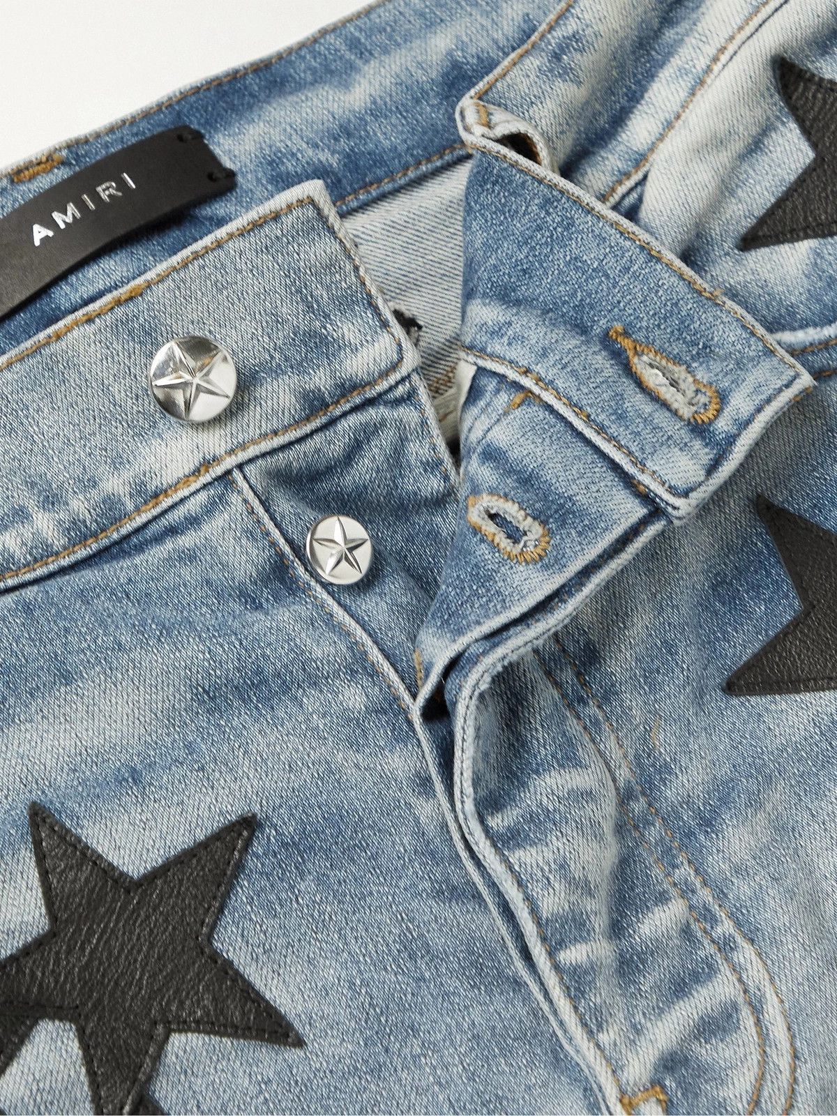 Amiri o1y0525 Denim Pant in Blue Size US 32 / EU 48 - 2 Thumbnail
