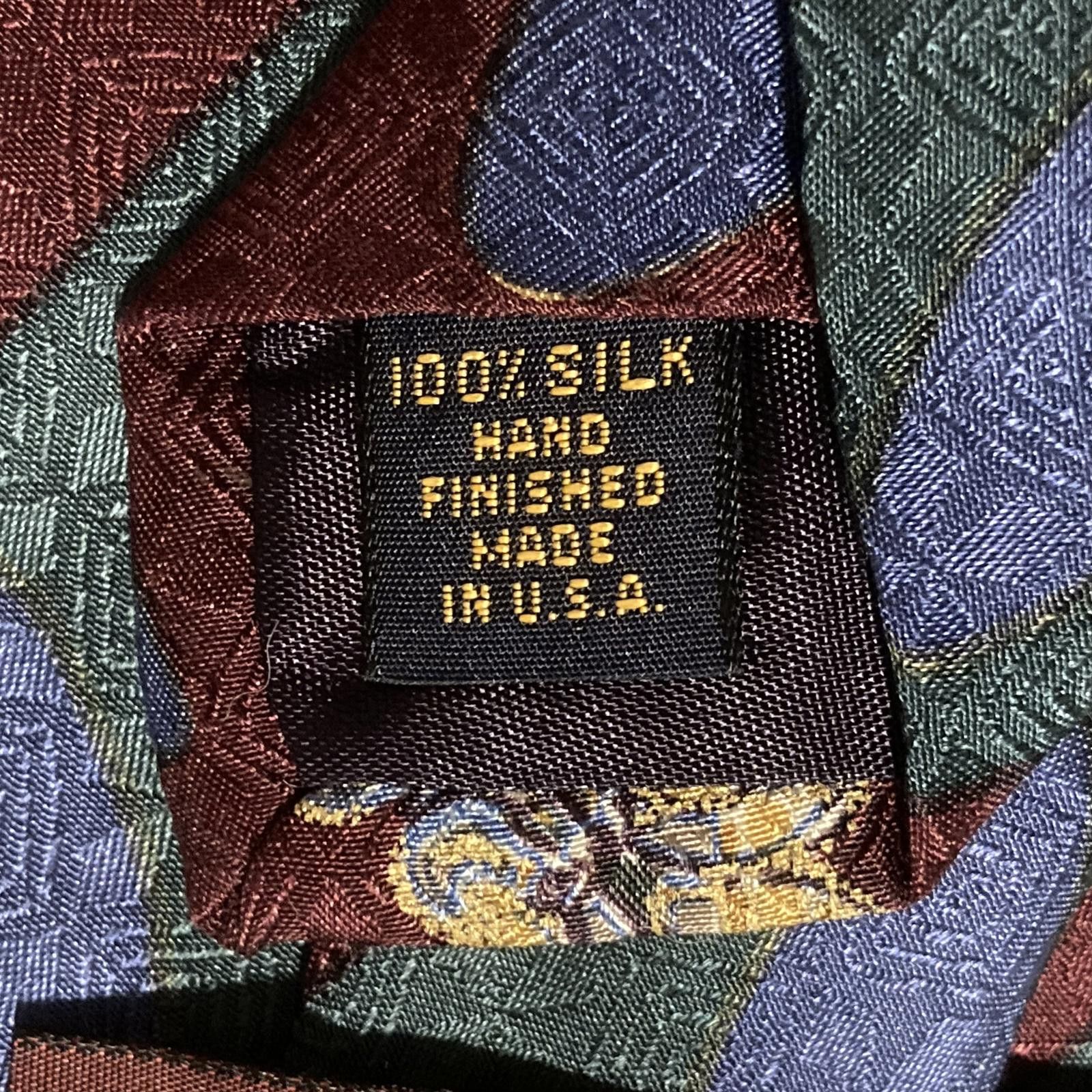 Designer NWOT XMI Silk Tie 57/4 Size ONE SIZE - 4 Thumbnail