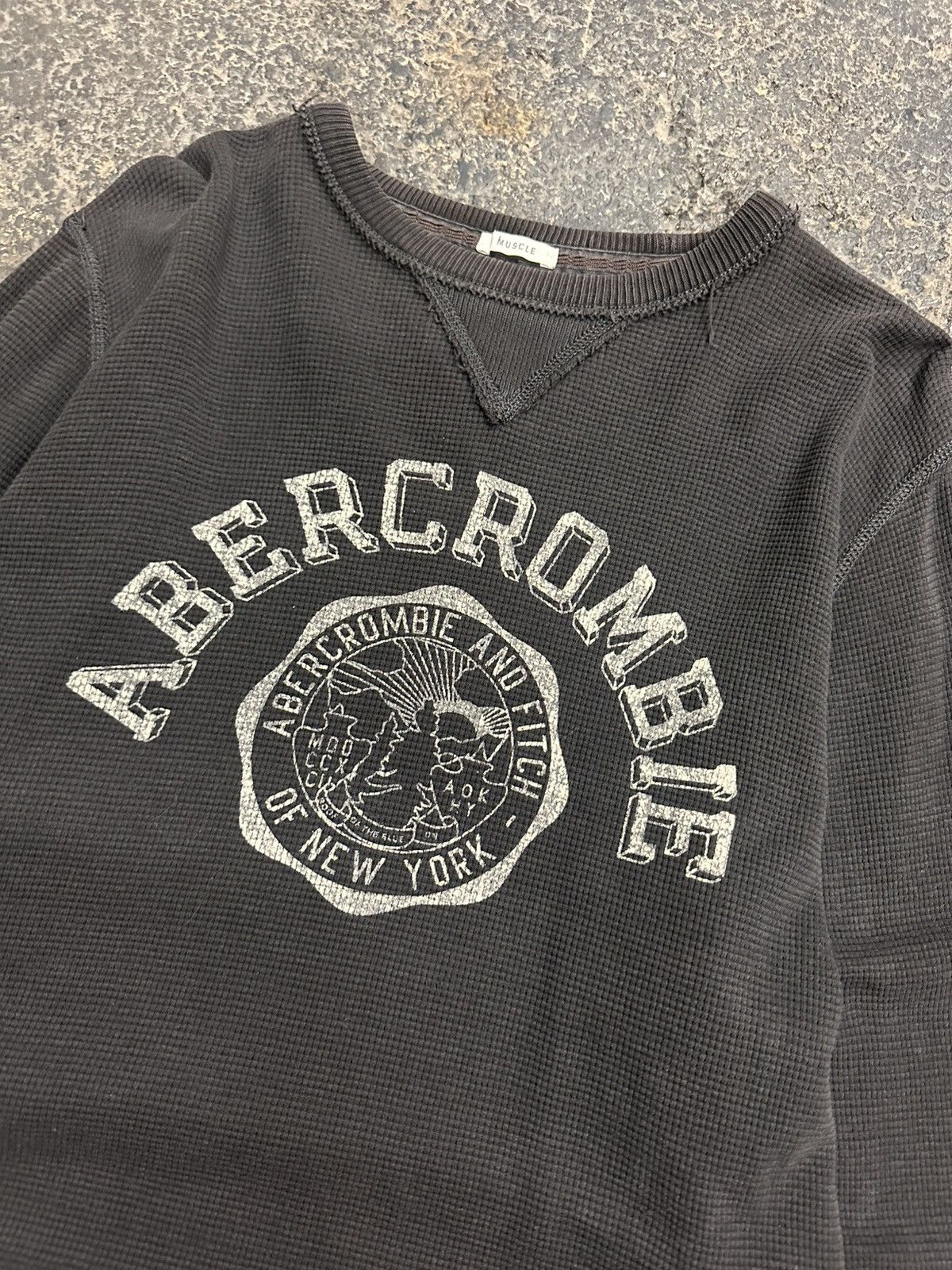 Abercrombie & Fitch Y2k abercrombie graphic thermal long sleeve Size US XL / EU 56 / 4 - 2 Thumbnail