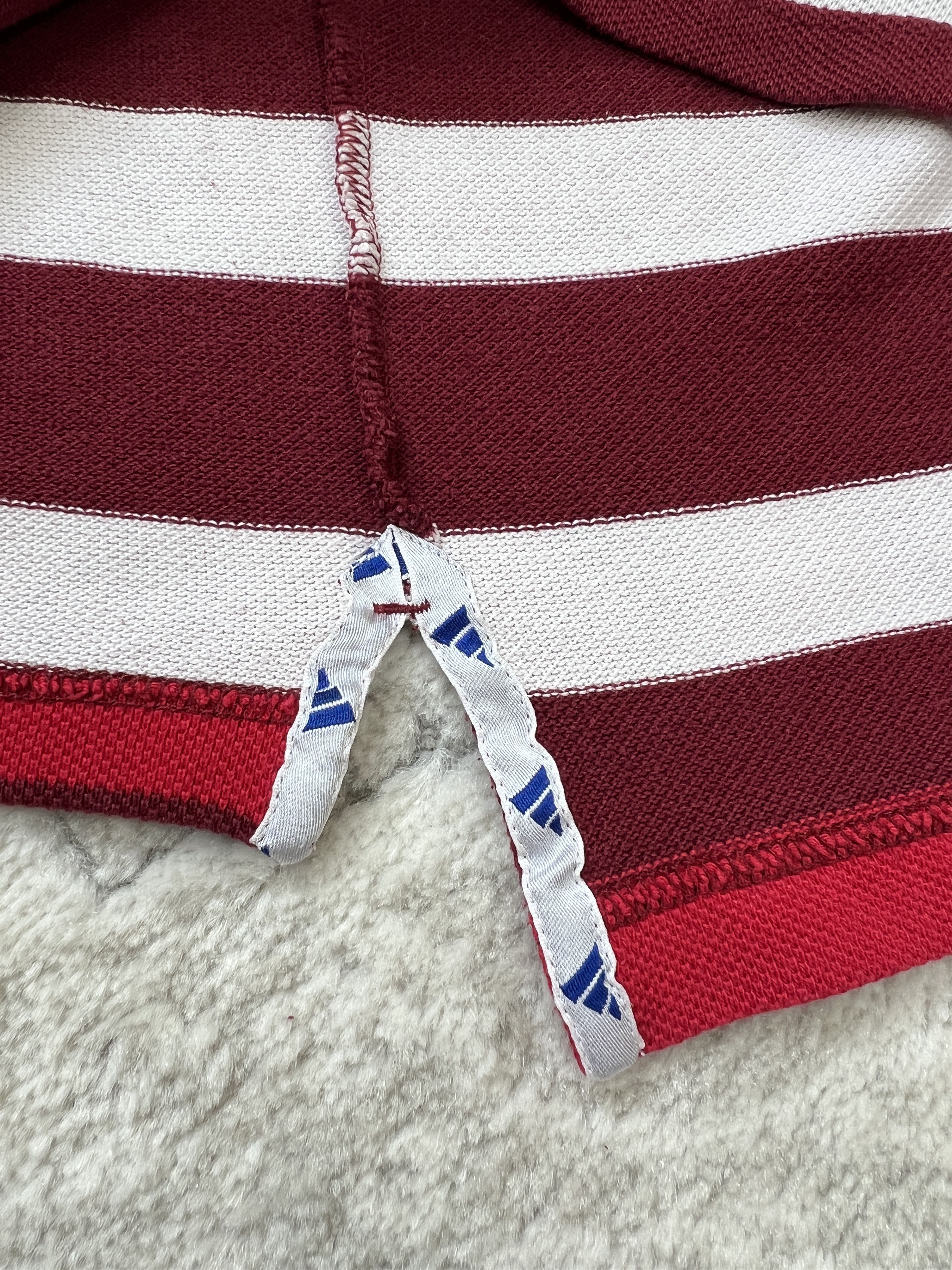 Adidas Vintage Adidas Striped Polo Shirt - Corporate Logo Line Size US S / EU 44-46 / 1 - 8 Thumbnail