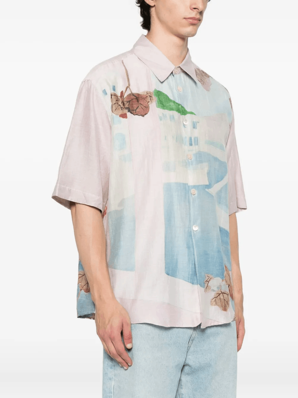 Other Marina Vista Print Short-Sleeved Shirt Size US S / EU 44-46 / 1 - 1 Thumbnail