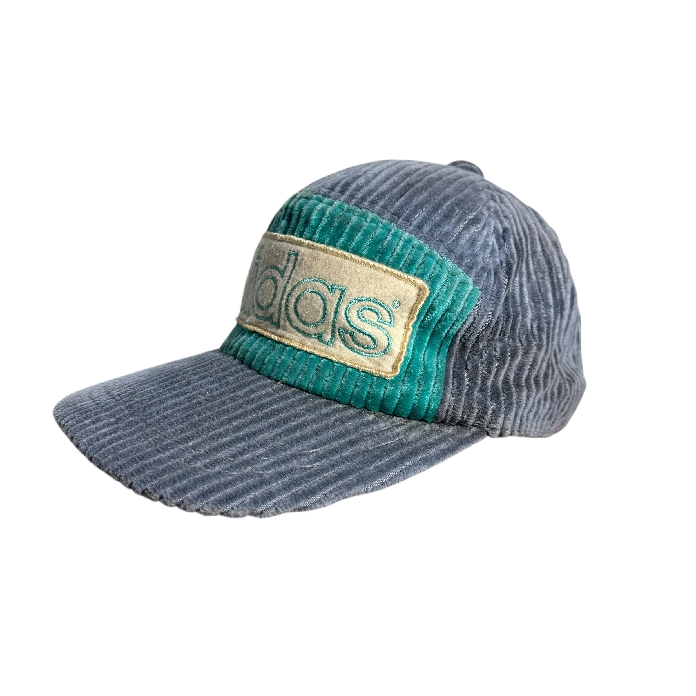 🔥RARE🔥Vintage Adidas Original Corduroy Adjustable Cap