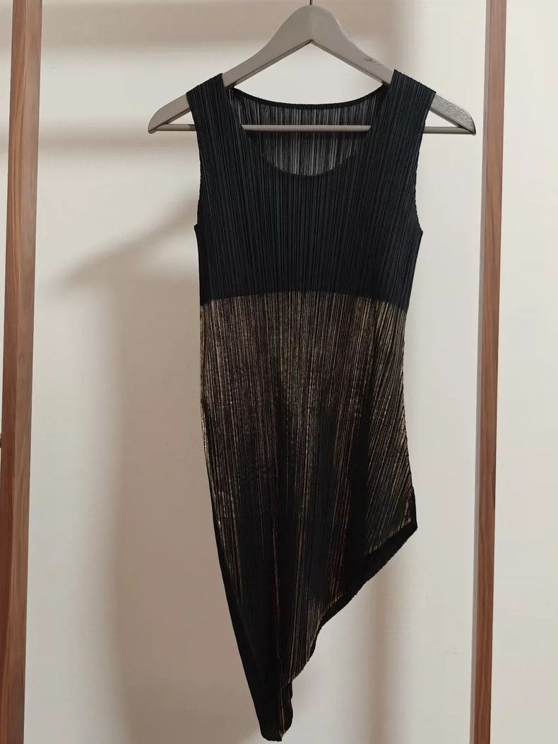 Issey Miyake Pleats Please Sleeveless Pleated Top -dmc Size S / US 4 / IT 40 - 1 Thumbnail