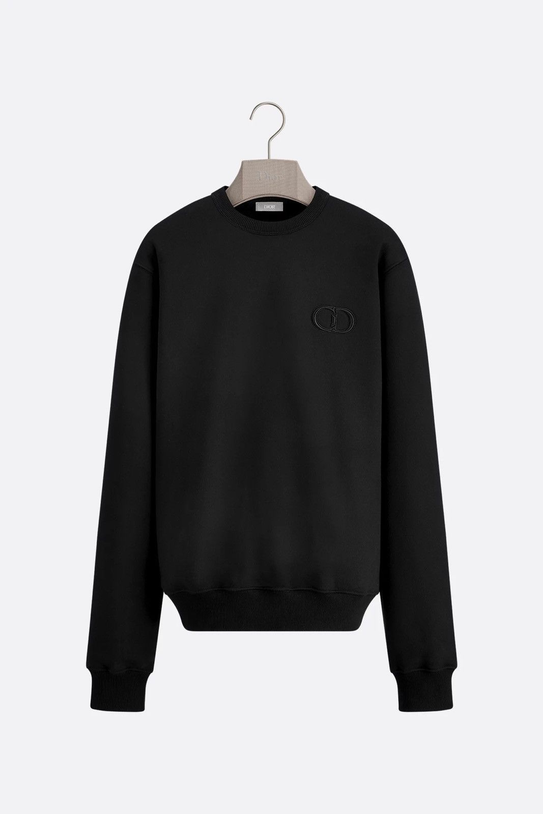 Dior Dior CD Icon Black Sweatshirt Cotton Fleece Size US M / EU 48-50 / 2 - 1 Thumbnail