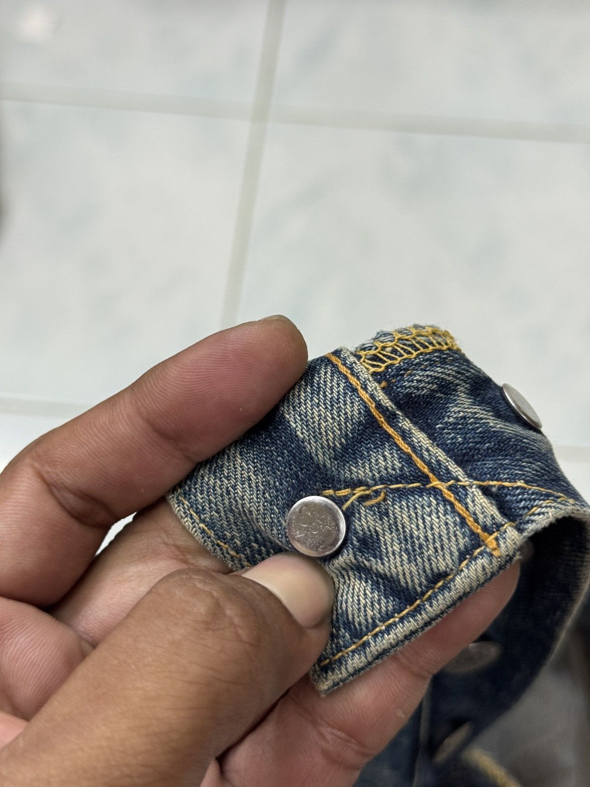 Levi's 🔥ARCHIVE VINTAGE LEVIS 501XX BIG E DISTRESSED SELVEDGE DENIM Size US 29 - 17 Thumbnail