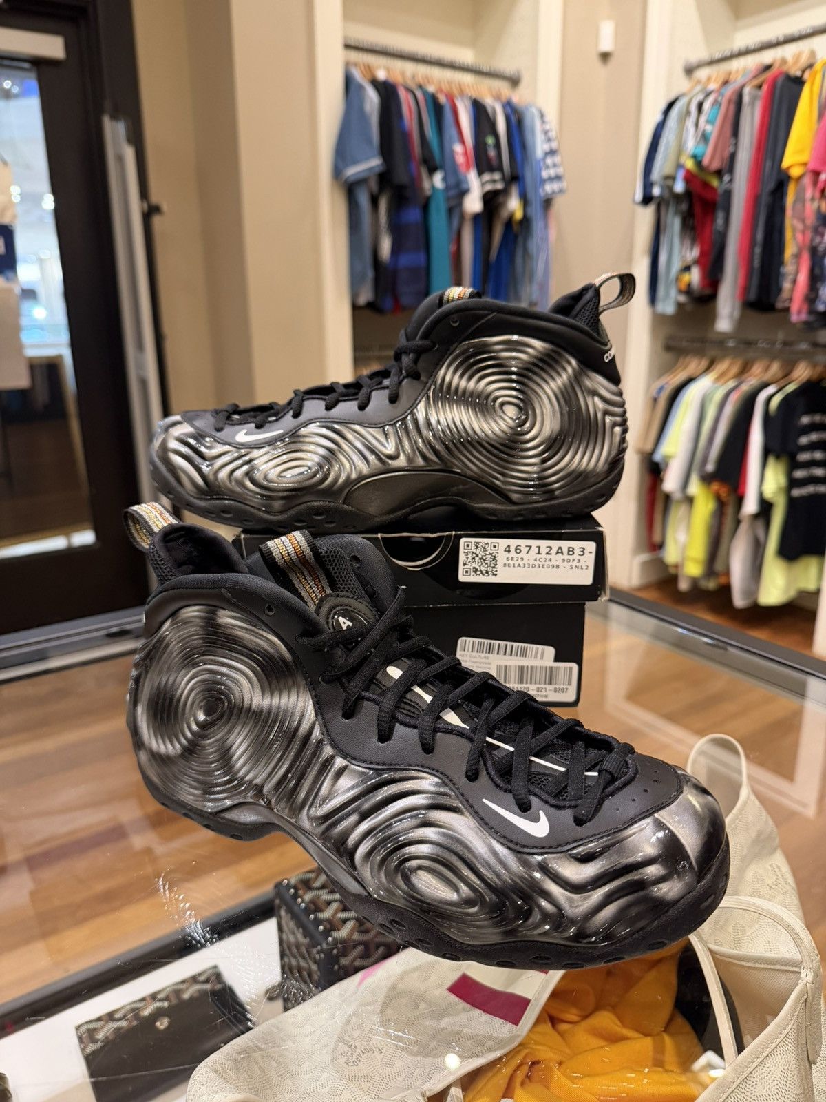 CDG x Nike Foamposite One SP ‘CDG Homme Plus Cat Use’