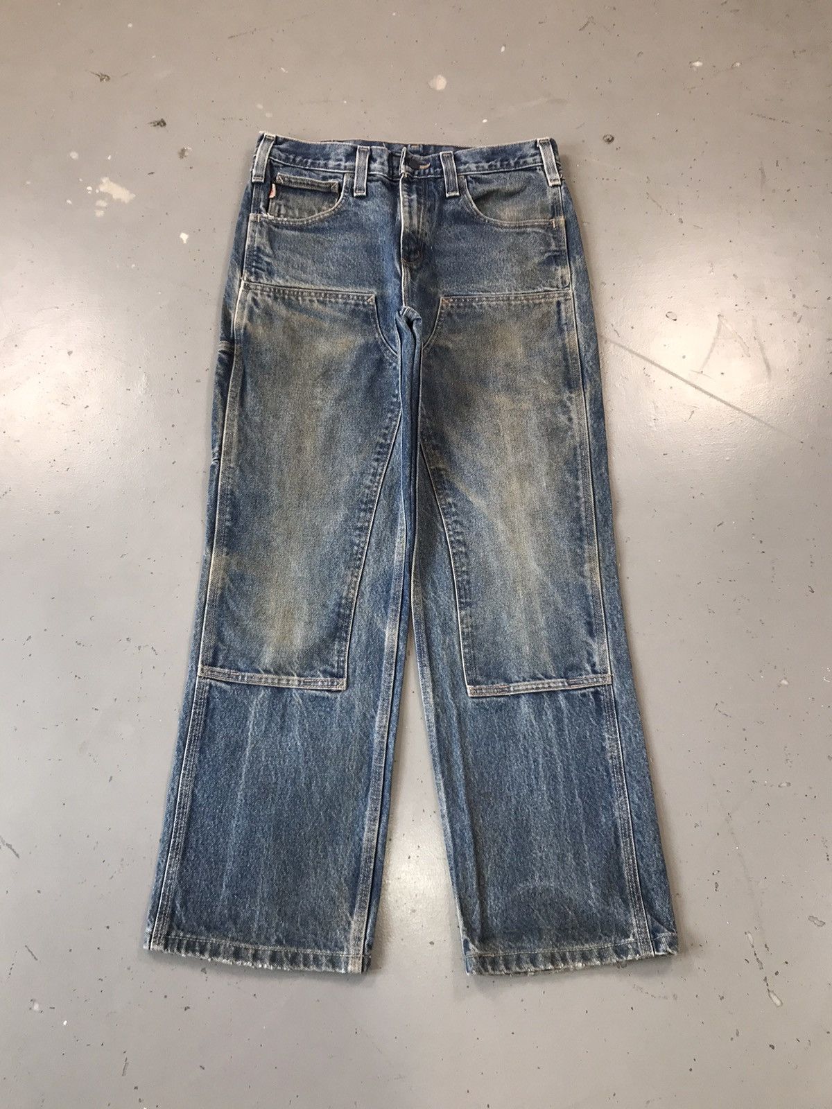 Carhartt Vintage Carhartt double knee denim Size US 34 / EU 50 - 1 Thumbnail