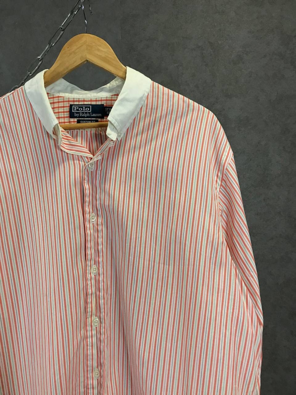 Polo Ralph Lauren Polo Ralph Lauren vintage designer striped shirt Size US XXL / EU 58 / 5 - 2 Thumbnail