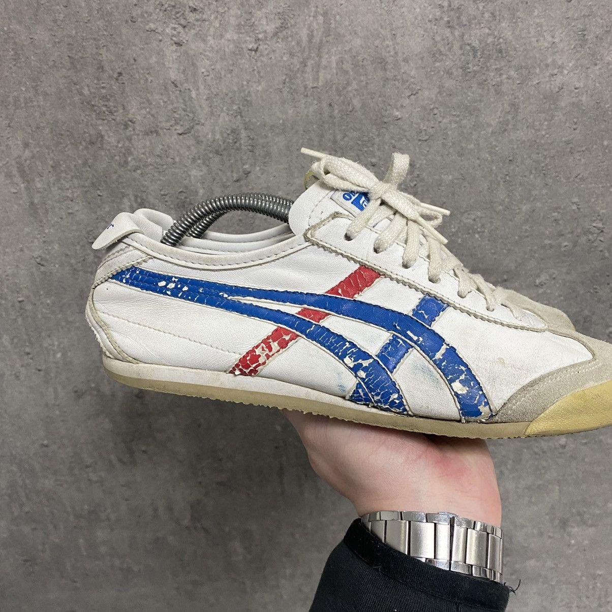 Asics Vintage Asics Onitsuka Tiger Mexico 66 Leather Sneakers Size US 8 / EU 41 - 5 Thumbnail