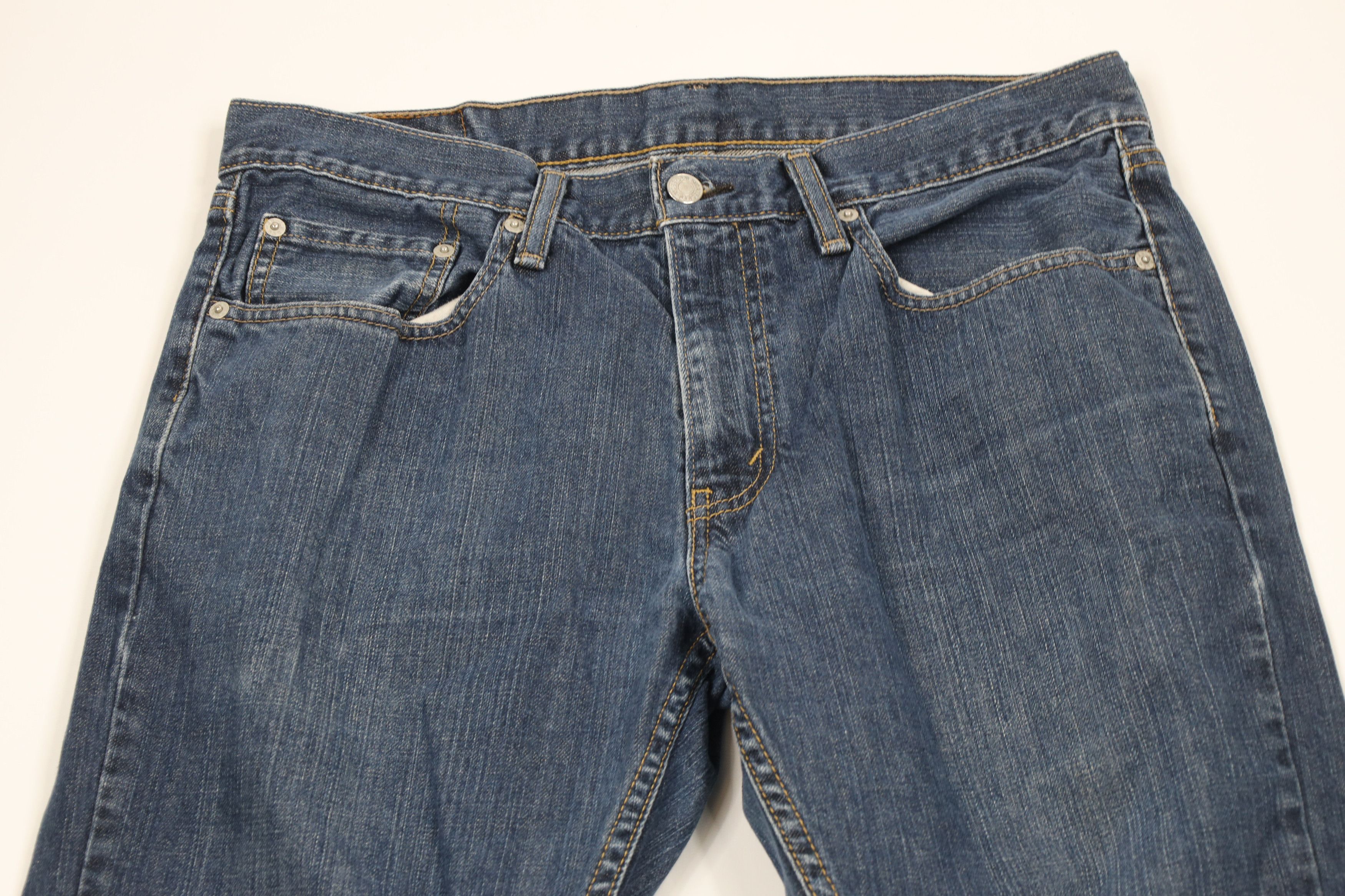 Levi's × Vintage Vintage Y2K Levis 559 Relaxed Straight Wide Leg Denim Jeans Size US 33 - 2 Thumbnail