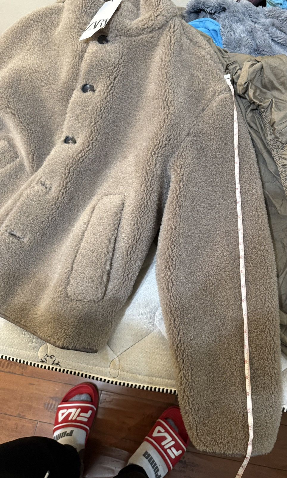 Zara FLEECE JACKET SPECIAL EDITION Size US L / EU 52-54 / 3 - 23 Thumbnail