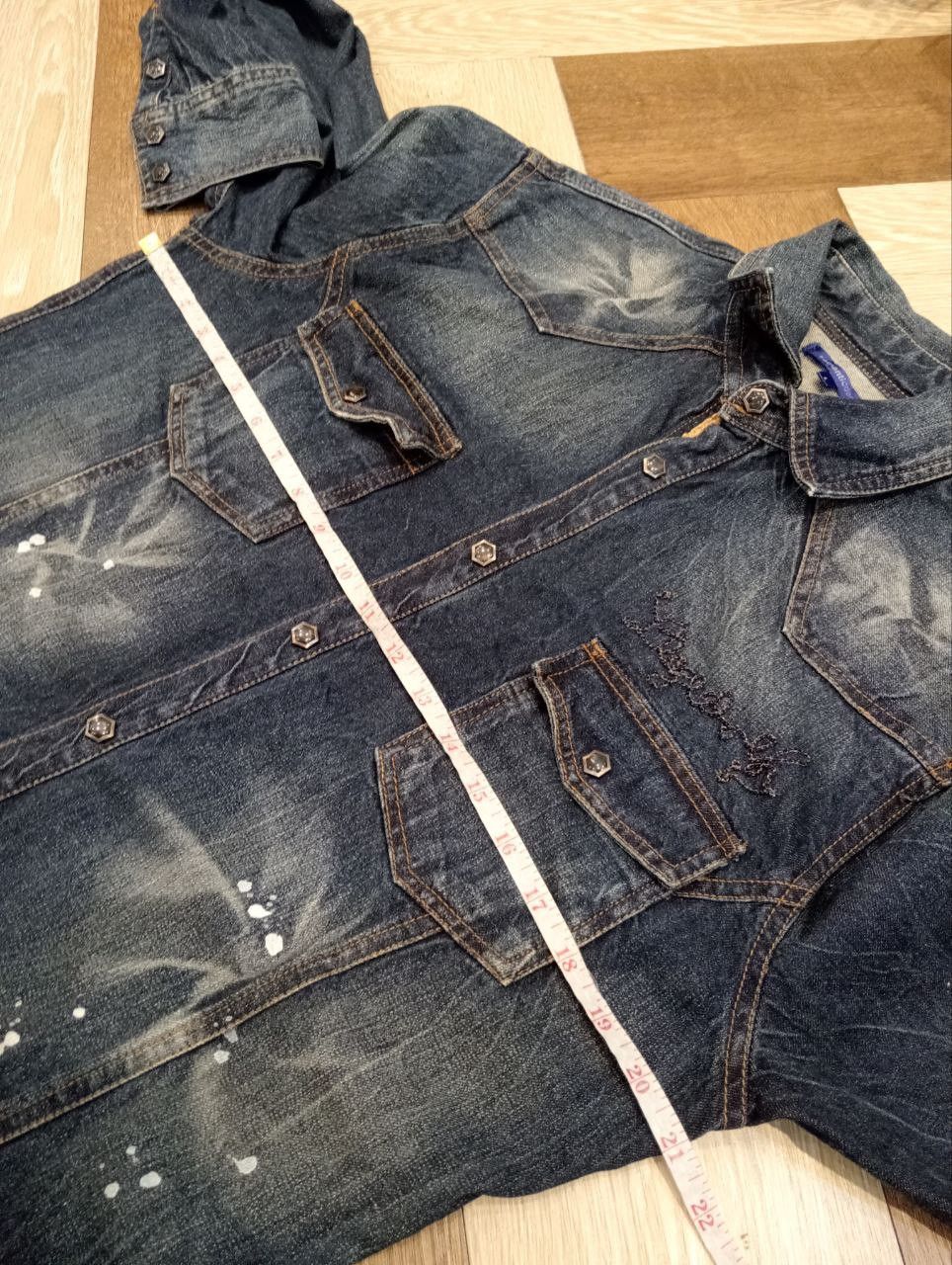 semanticdesign SEMANTIC DESIGN JAPAN PAINTER DENIM SHIRT - SIZE L Size US L / EU 52-54 / 3 - 13 Thumbnail