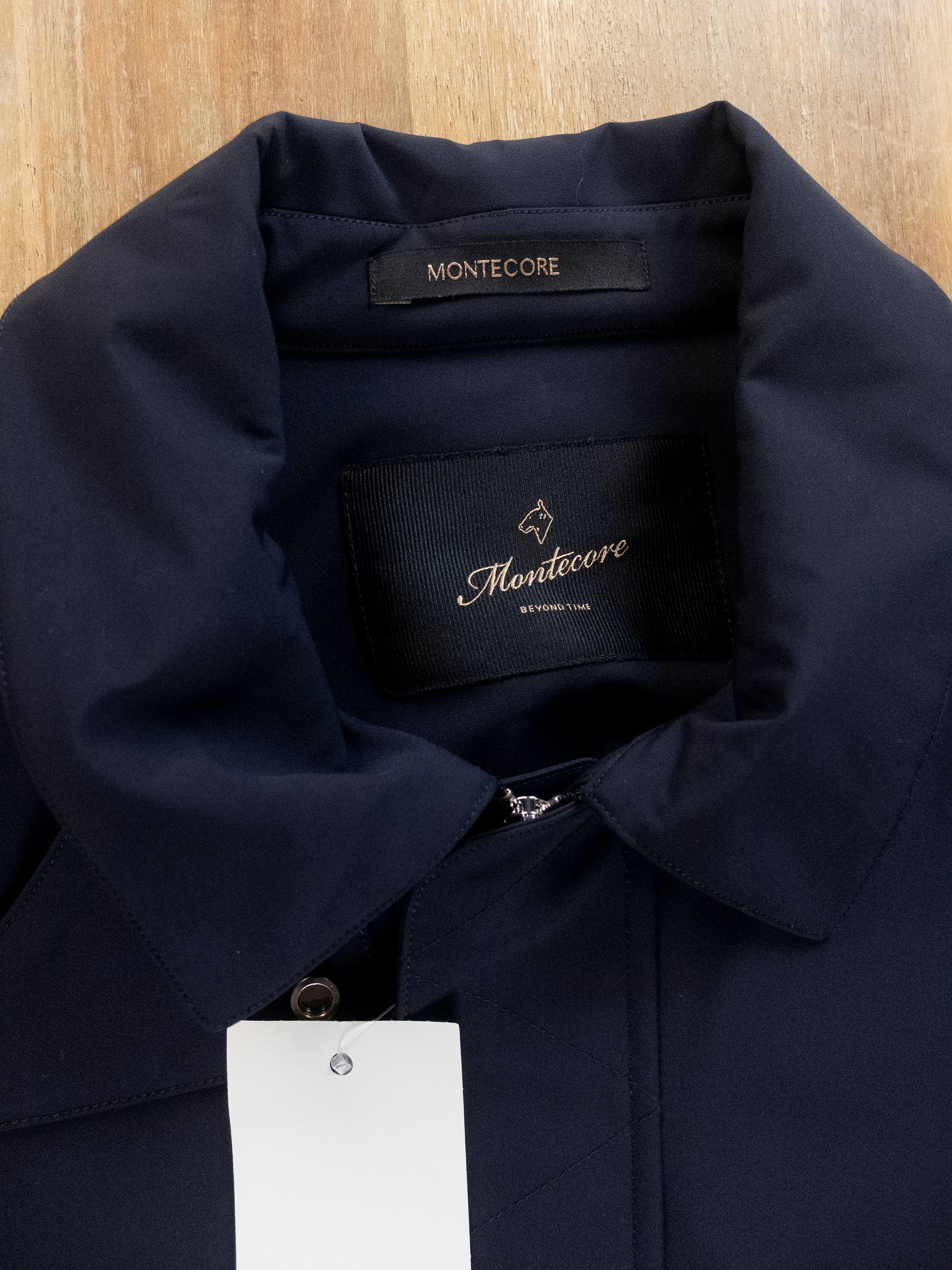 Montecore MONTECORE Italy dark blue nylon coat jacket XL Size US XL / EU 56 / 4 - 7 Thumbnail