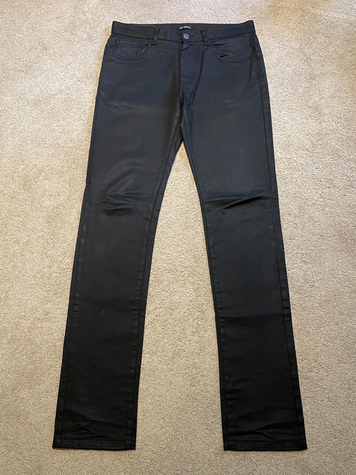 image of Raf Simons Denim in Black, Men's (Size 33)