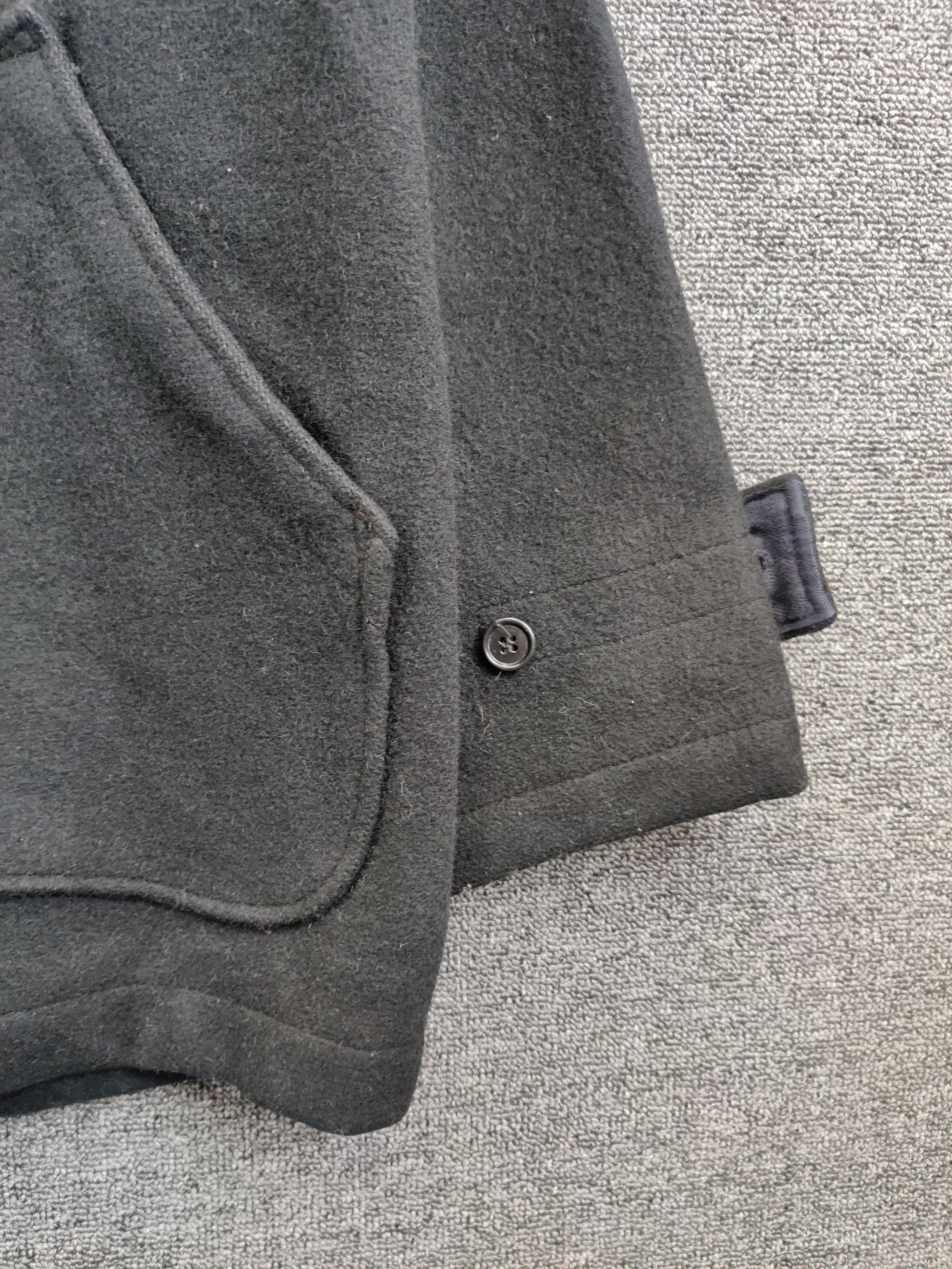 Schott Vintage Schott Double Breasted Duffle Wool Coat Jacket Size US L / EU 52-54 / 3 - 3 Thumbnail