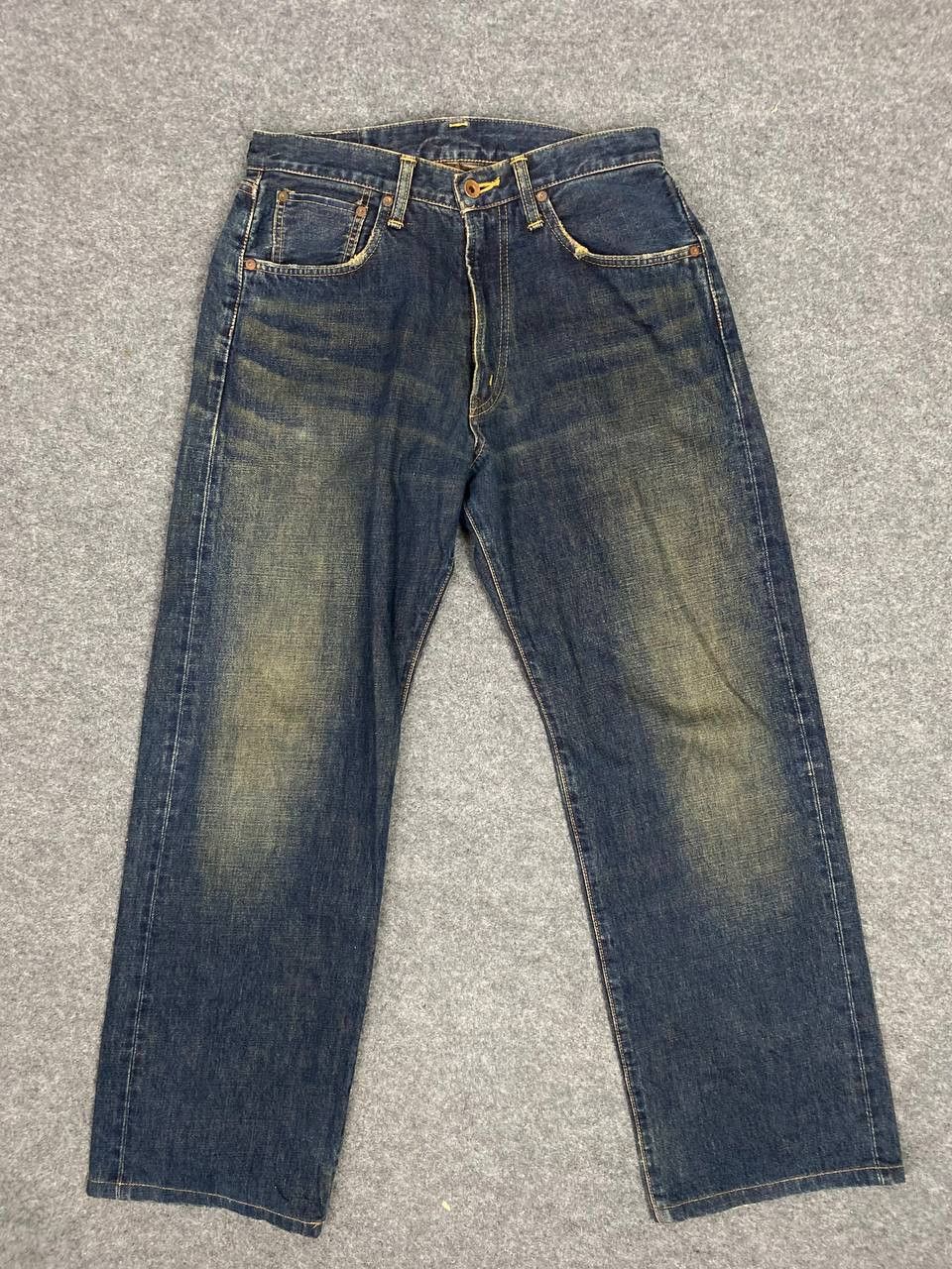 Edwin vintage edwin 505 rusty selvedge denim nice design Size US 31 - 6 Thumbnail
