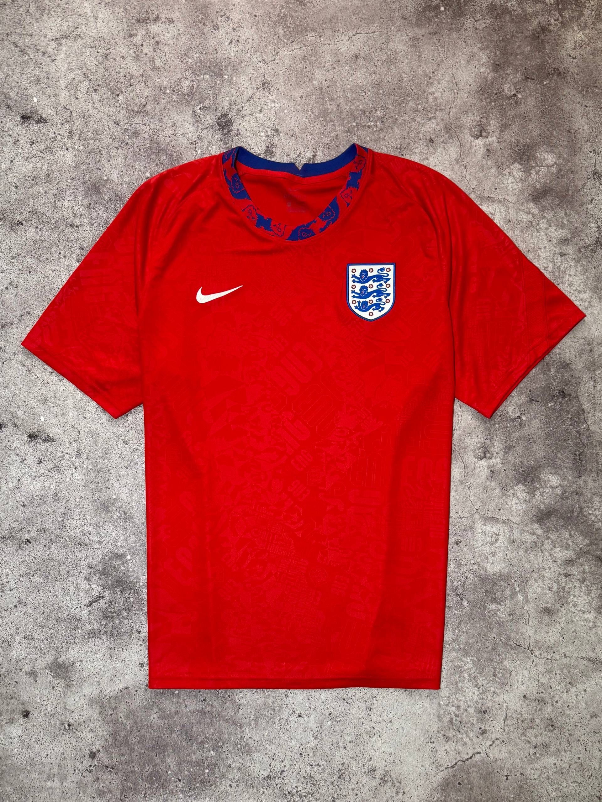 Nike ENGLAND 2020 Nike Football T-shirt Soccer Jersey Size US XXL / EU 58 / 5 - 1 Thumbnail