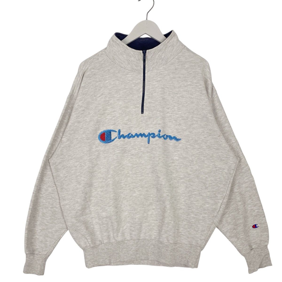Other Vintage 90s Champion Quartz Zip Made In USA Pullover Size L Size US L / EU 52-54 / 3 - 1 Thumbnail