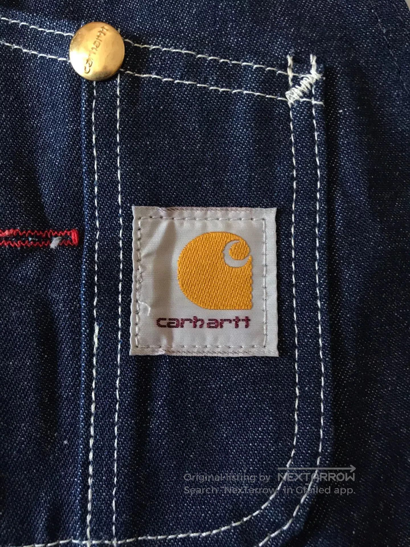 Carhartt Carhartt R08 Denim Overalls W32L30. Size US 32 / EU 48 - 6 Thumbnail