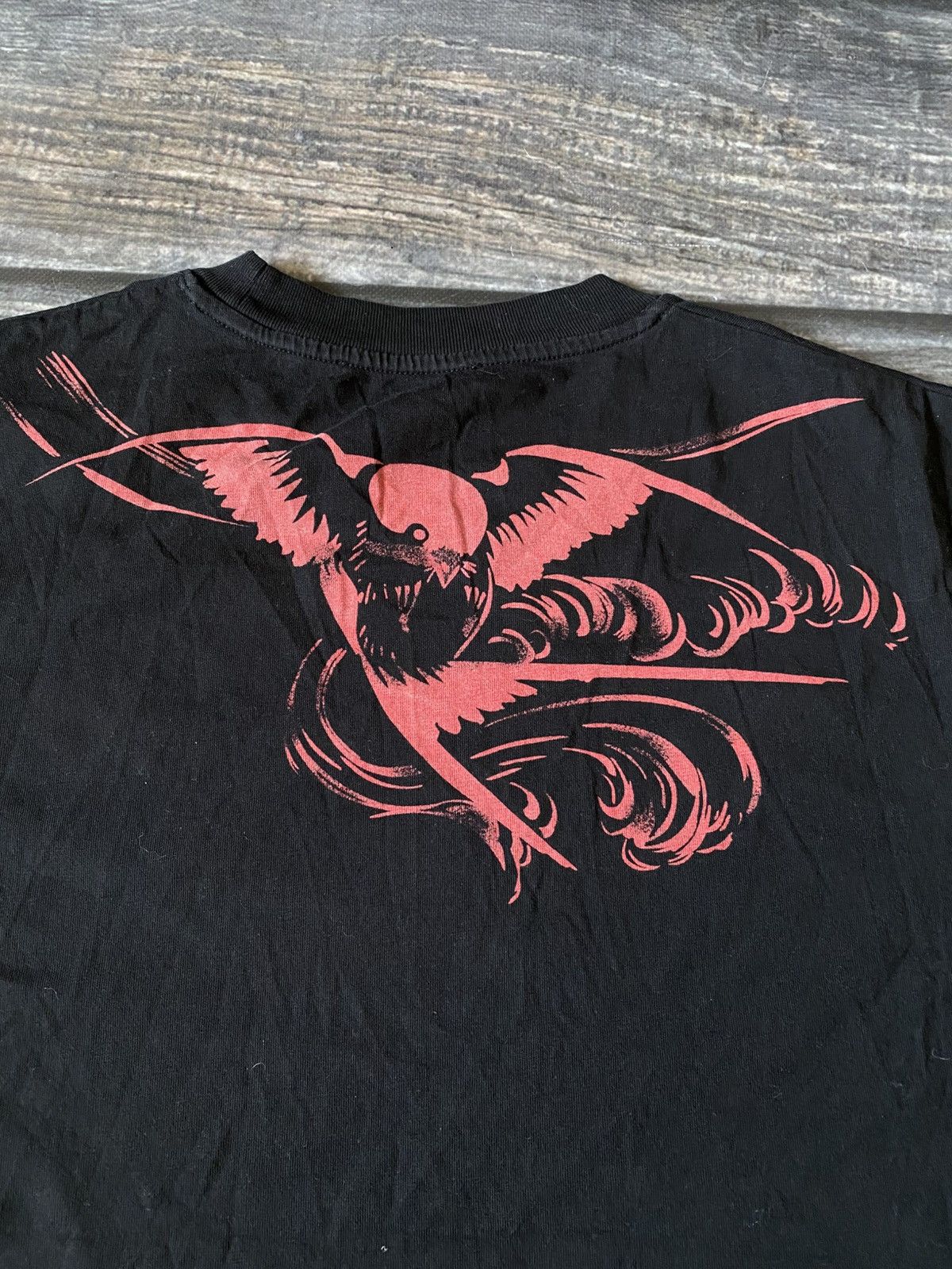 Alexander McQueen Alexander McQueen Red Bird Tee Size US L / EU 52-54 / 3 - 4 Thumbnail