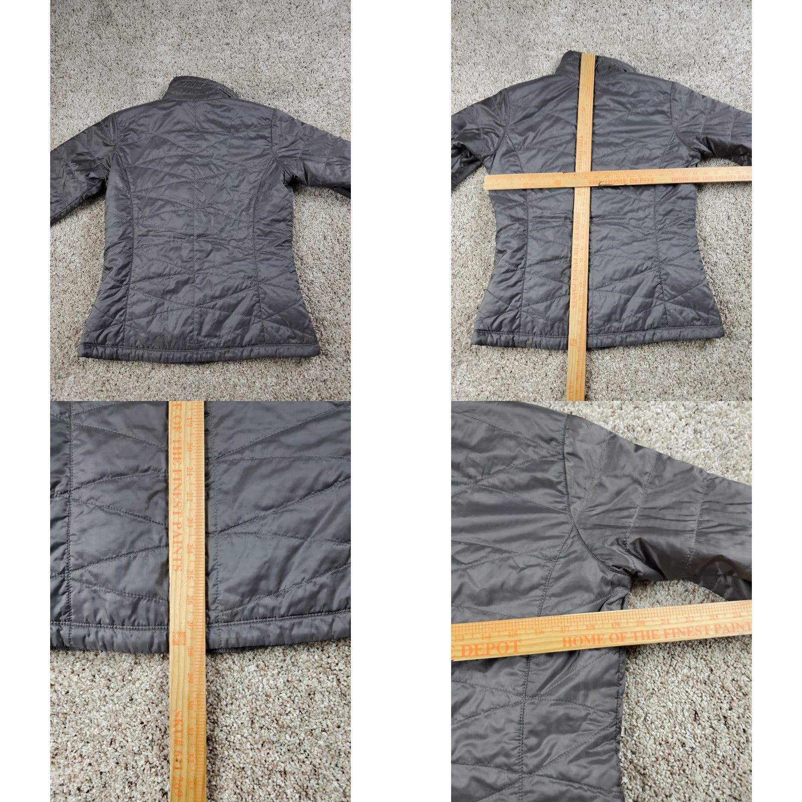 Vintage Columbia Jacket Women M Gray Mighty Lite III Omni-Heat Full Zip Size M / US 6-8 / IT 42-44 - 9 Thumbnail