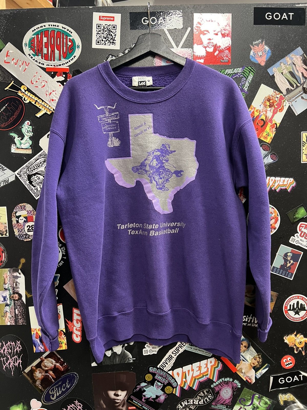 Vintage Vintage Tarleton State University TexAnn Basketball Crewneck Size US XL / EU 56 / 4 - 1 Thumbnail