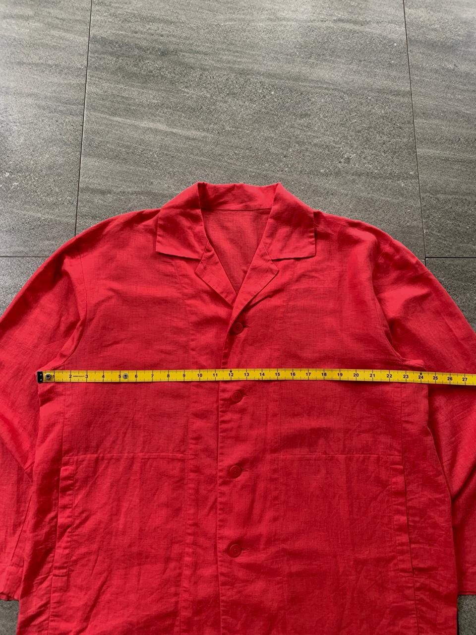 Homme Plisse Issey Miyake FREE TAX!l Homme Plisse Open Collar Shirt/Jacket Size US L / EU 52-54 / 3 - 12 Thumbnail