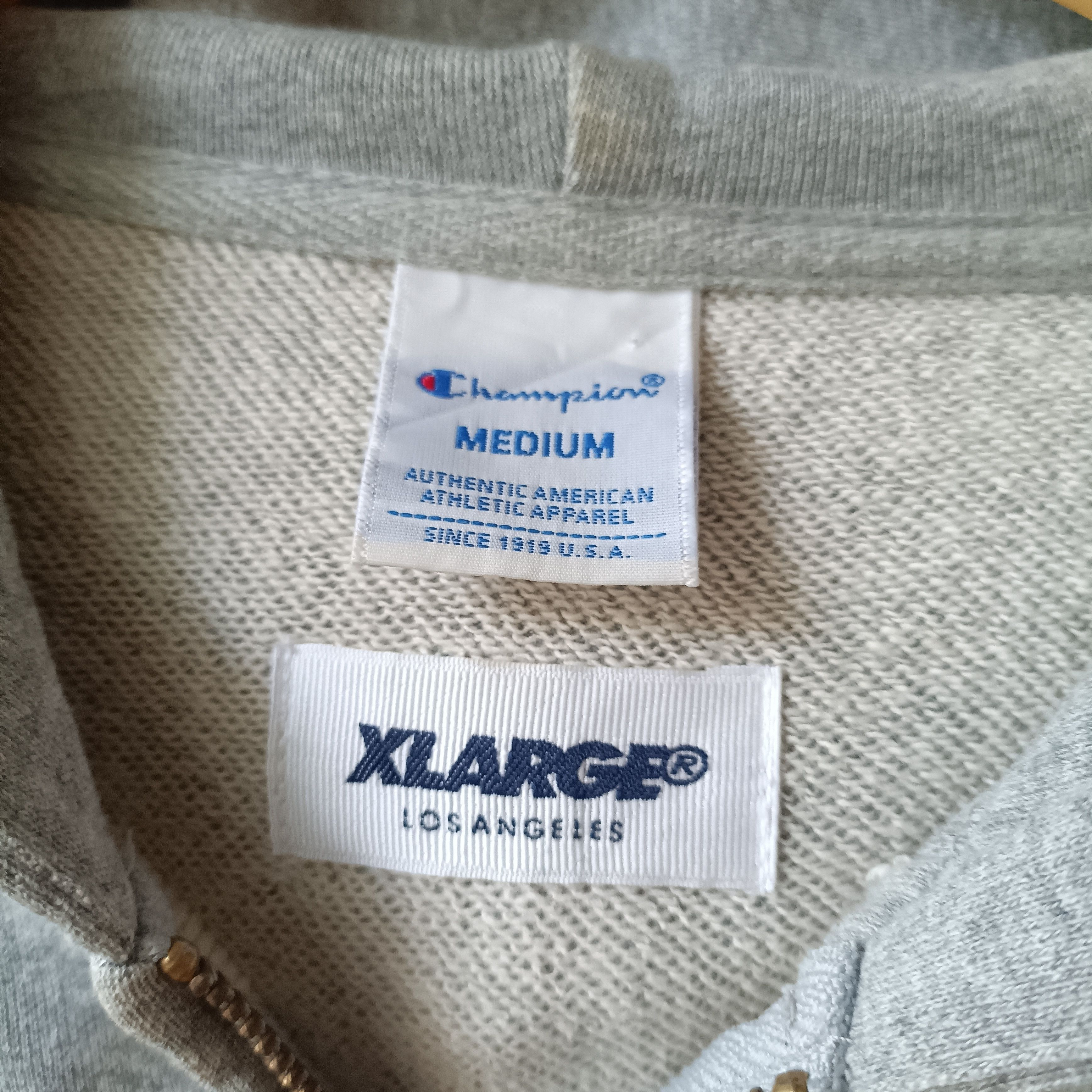 Xlarge Y2k Champion X Xlarge Los Angeles Zip Hoodie Size US L / EU 52-54 / 3 - 9 Thumbnail