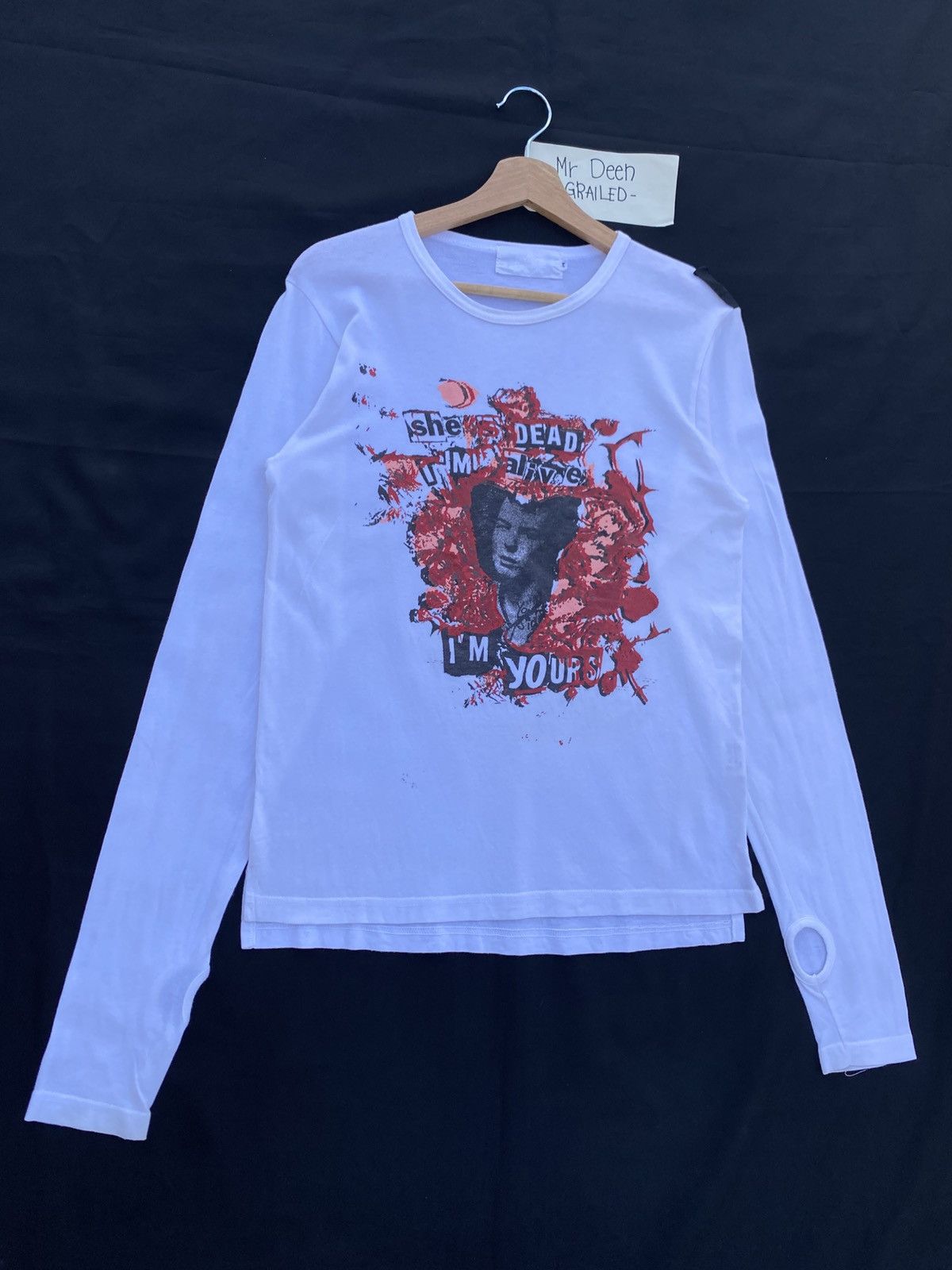Japanese Brand Rare She’s Dead, I’m Alive, I’m Yours" Seditionaries T-shirt Size S / US 4 / IT 40 - 3 Thumbnail
