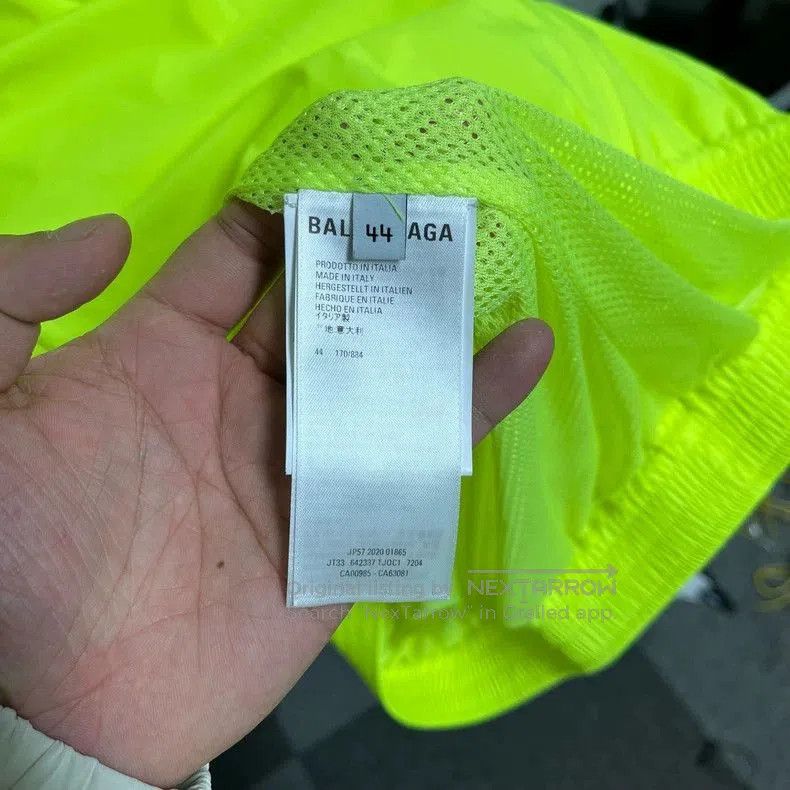 Balenciaga Balenciaga Embroidered Windbreaker N1410. Size US S / EU 44-46 / 1 - 4 Thumbnail