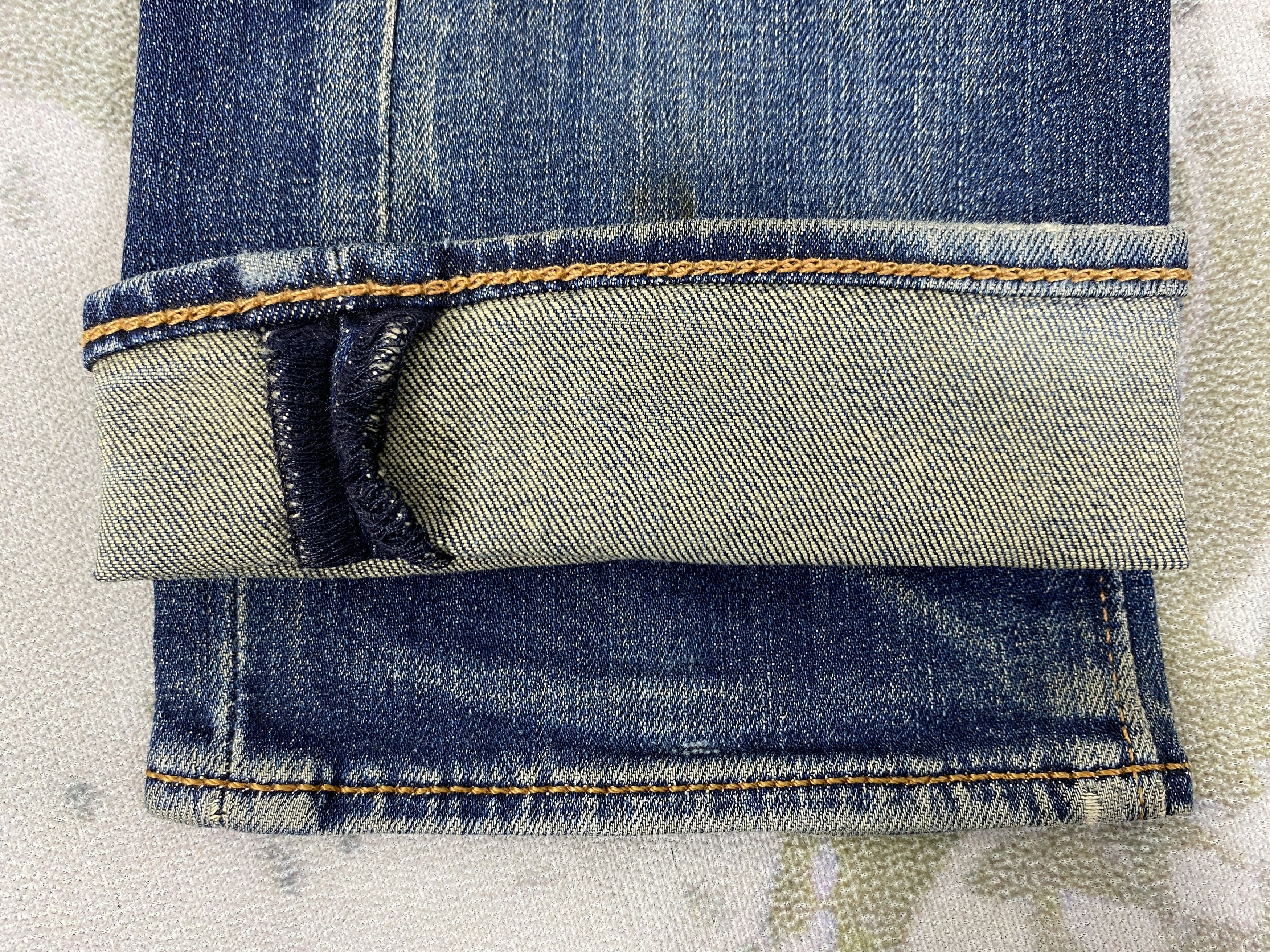 Levi's Blue Distressed Levi's 511 Jeans 28x31.5 Denim -SJ060 Size US 28 / EU 44 - 15 Thumbnail