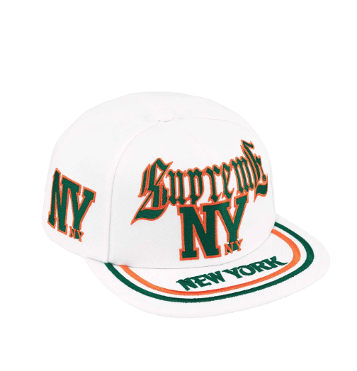 Supreme Supreme New York 6-Panel SS25 White Size ONE SIZE - 1 Thumbnail