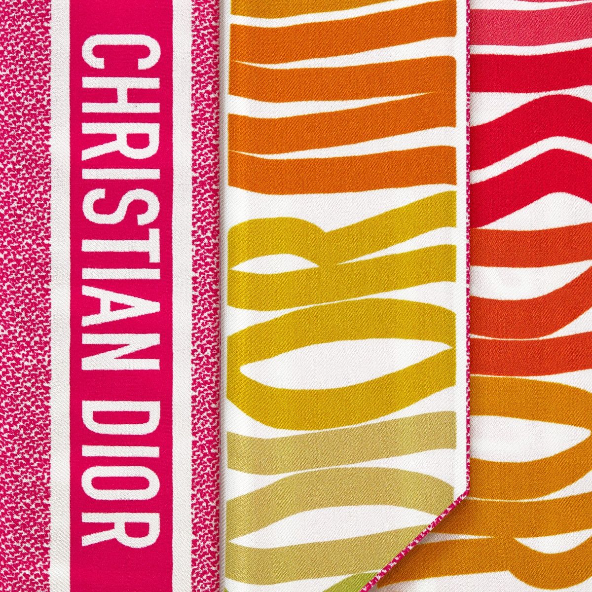 Dior o1bcso1str0226 Size:OS/Allover Mitzah Scarf in Multicolor Size ONE SIZE - 3 Thumbnail