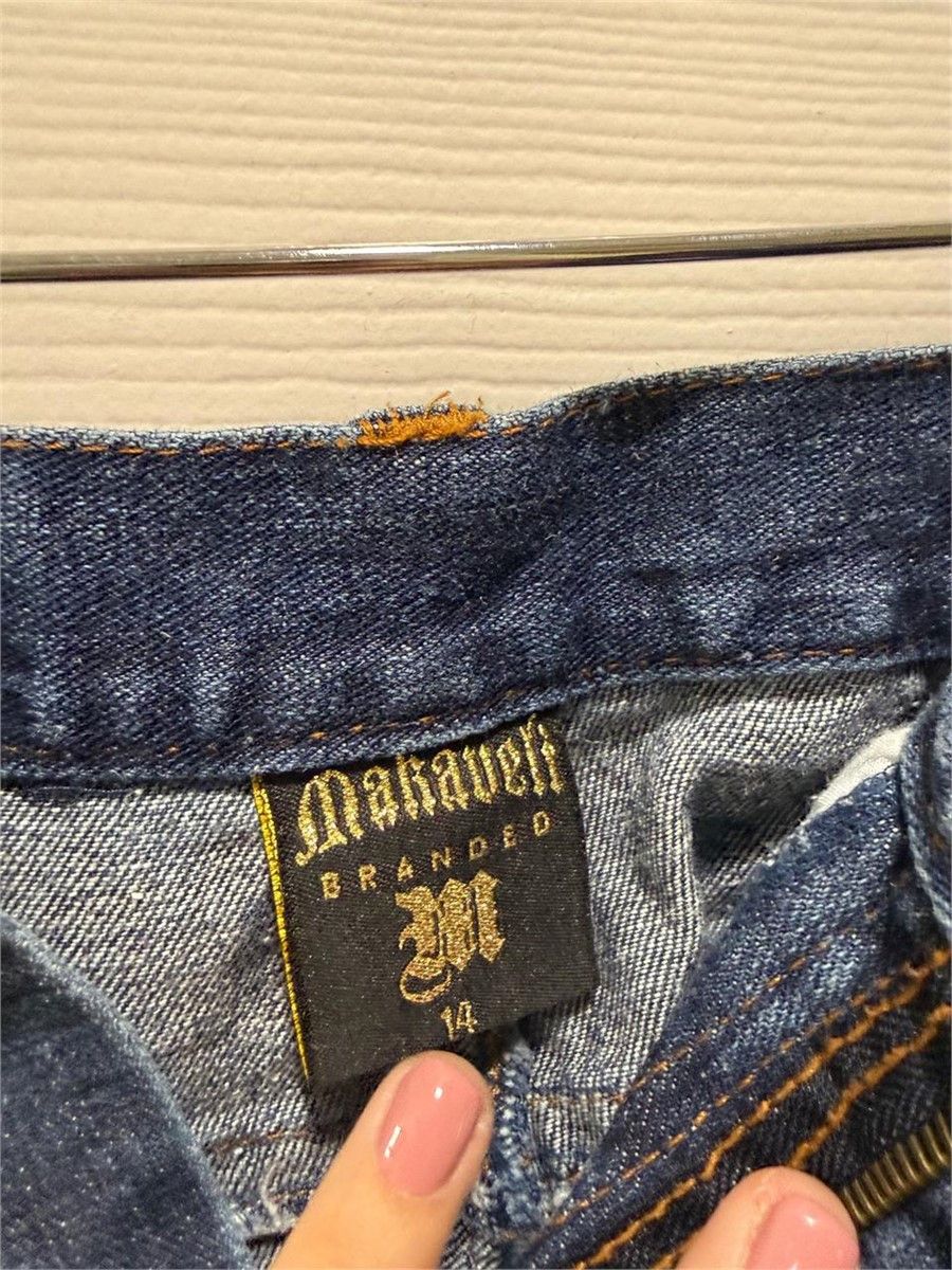 Makaveli Y2K Makaveli Embroidered Jeans Size 14 Size 36" / US 14 / IT 50 - 2 Thumbnail