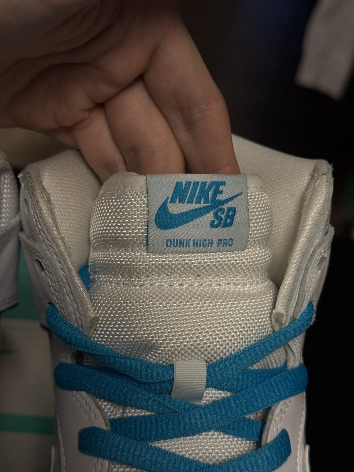 Nike Dunk High Top Blue Mulder Size 11 High Top Size US 11 / EU 44 - 8 Thumbnail