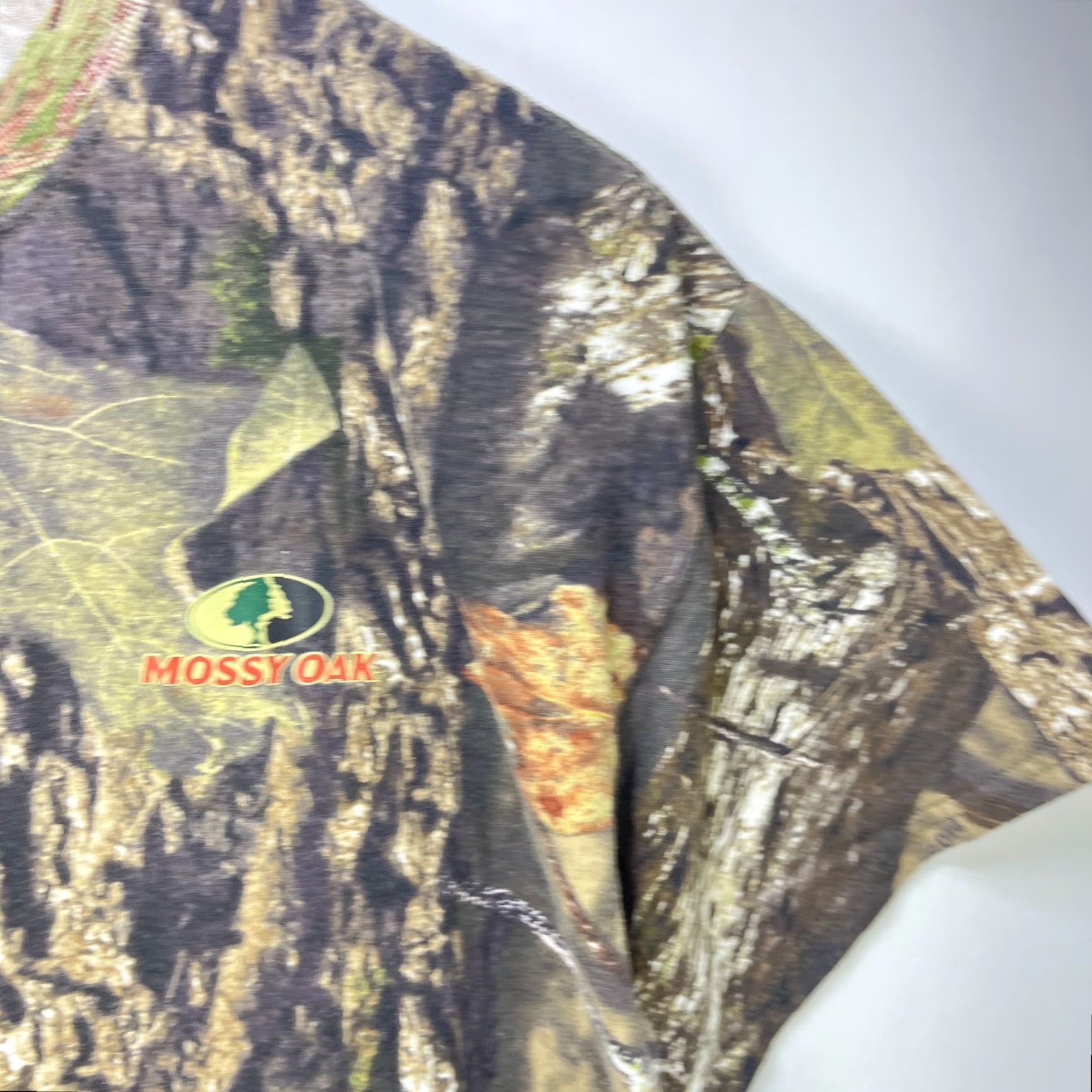 Vintage VINTAGE Mossy Oak Tree Camo T-Shirt Large Men Size US L / EU 52-54 / 3 - 3 Thumbnail