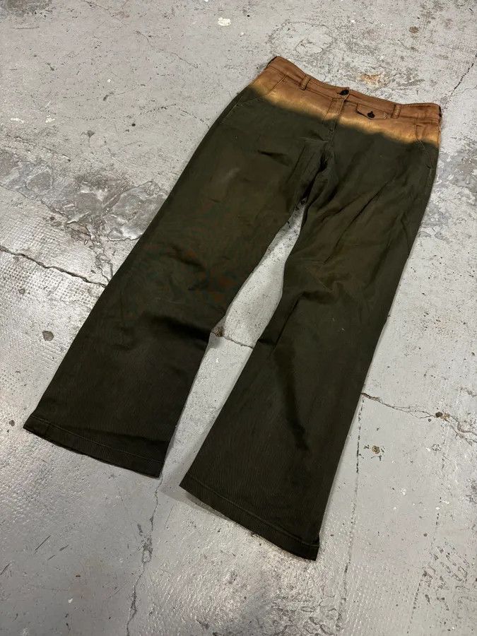 Prada 2000s Prada Gradient Bronze & Black Pants Size US 30 / EU 46 - 3 Thumbnail