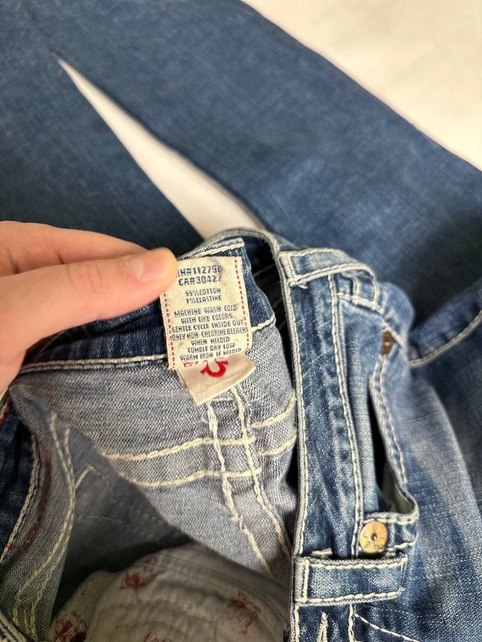 True Religion Vintage Y2K True Religion Womens Flared Jean USA Streetwear🔥 Size 28" / US 6 / IT 42 - 9 Thumbnail