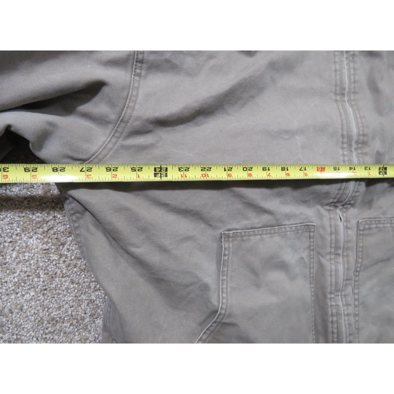 Vintage Destinations Workwear Jacket Mens 2XL Gray Canvas Cotton Hooded Bomber Jacket Size US XXL / EU 58 / 5 - 7 Thumbnail