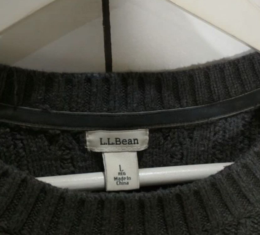 Japanese Brand Vintage LL Bean Cable Knitwear Size US L / EU 52-54 / 3 - 2 Thumbnail