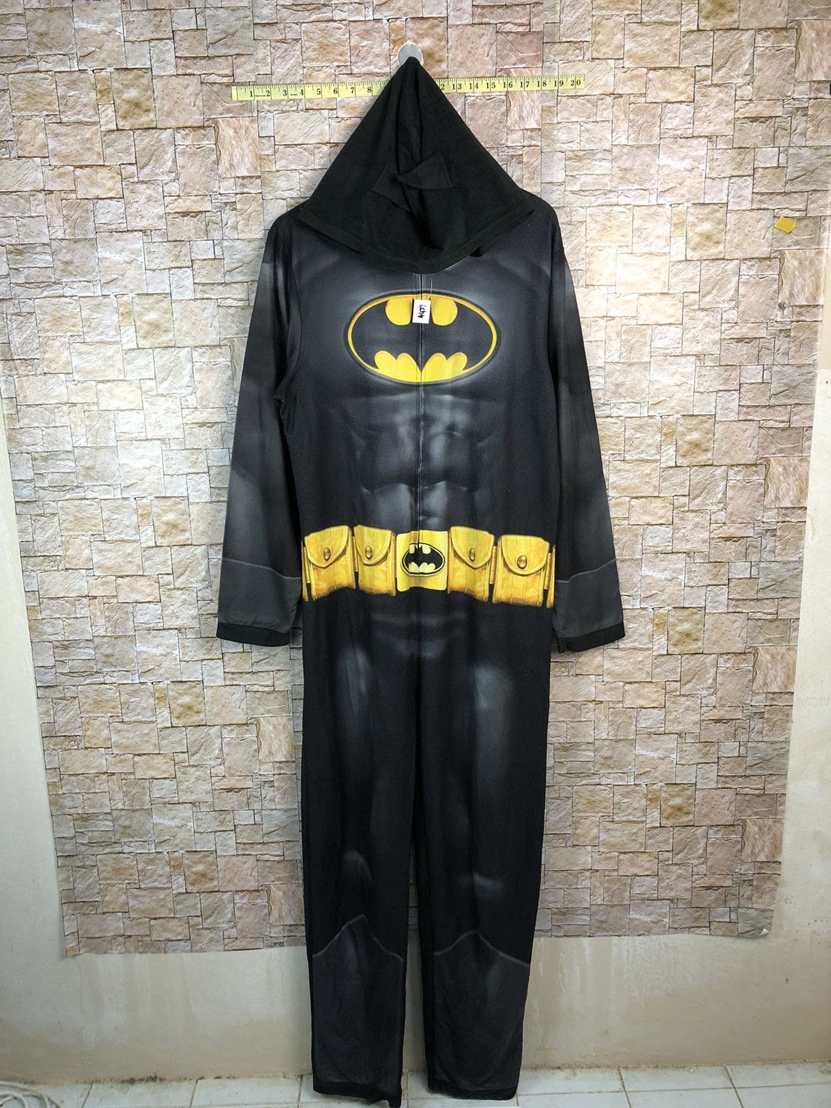 DC Comics × Vintage Batman Black Costume Hoodie vintage #A428 Size M / US 6-8 / IT 42-44 - 3 Thumbnail