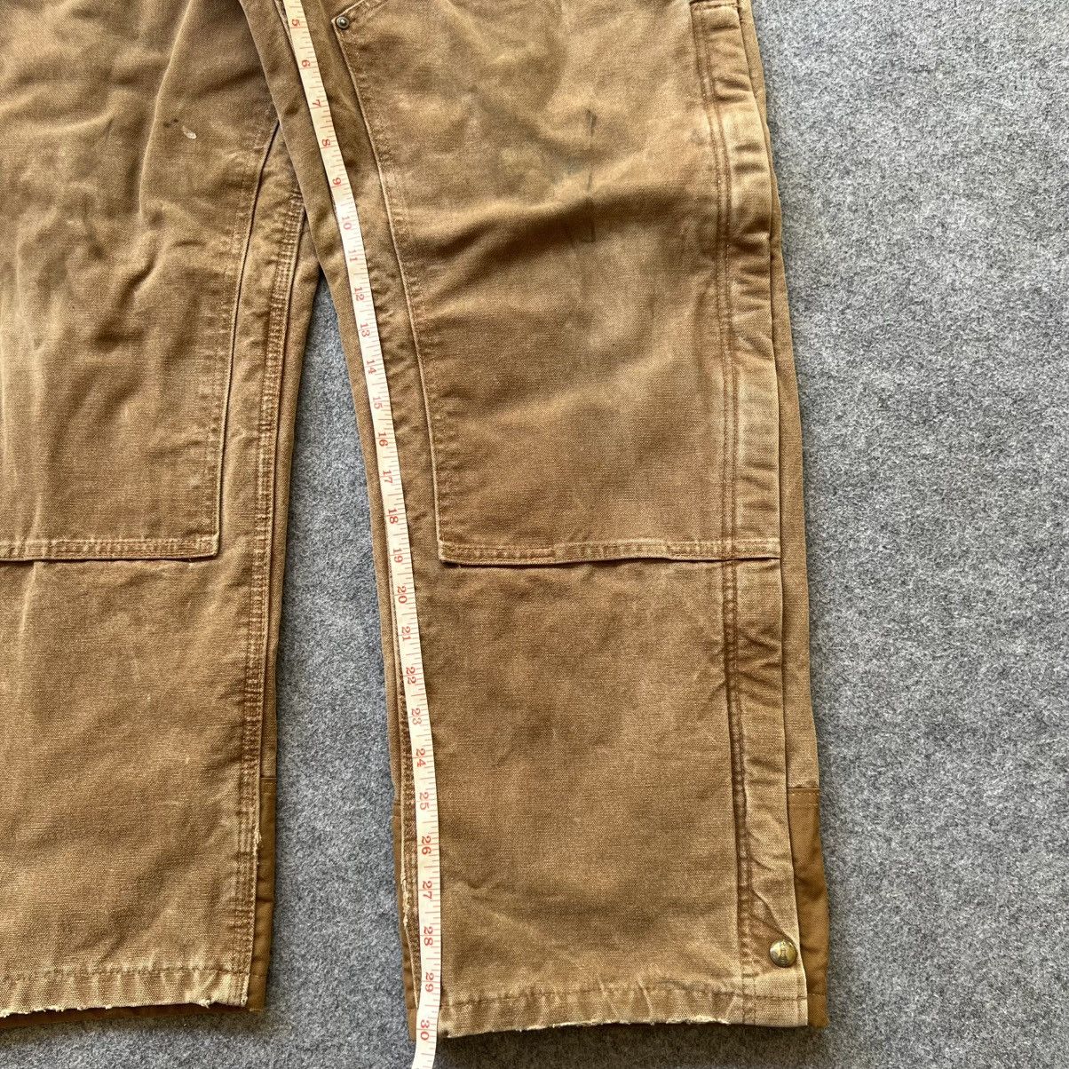 Carhartt × Vintage Vintage Carhartt Quilted Double Knee Pant B194 BRN Size US 38 / EU 54 - 10 Thumbnail