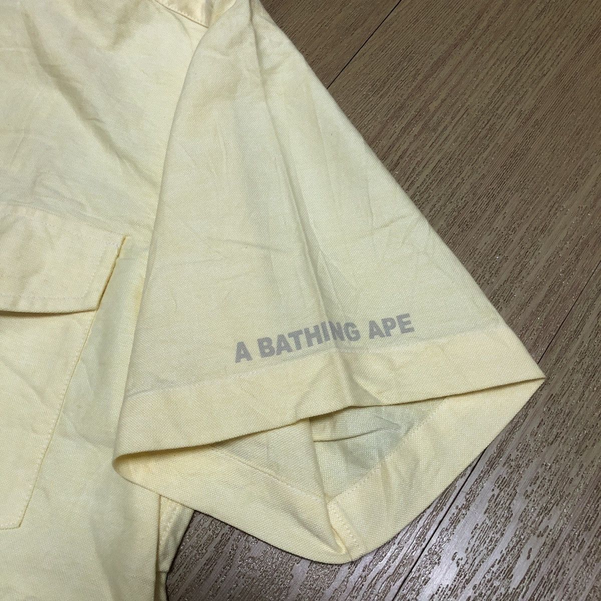 Bape Oxford Pocket BD S/S Shirt Size US M / EU 48-50 / 2 - 6 Thumbnail
