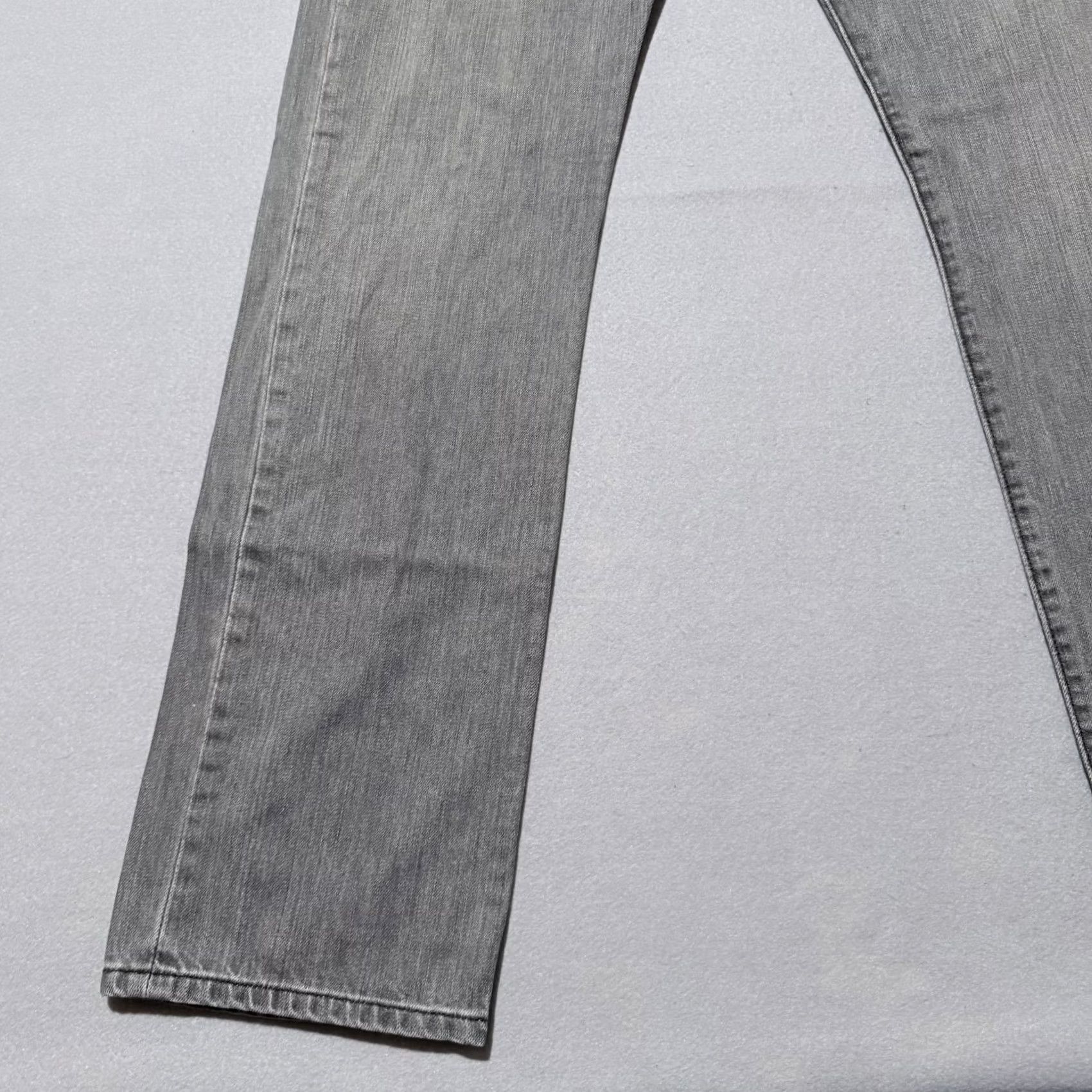 Levi's Levi's 501 Jeans Men Gray Mid Rise Classic Straight 34x34 Size US 34 / EU 50 - 5 Thumbnail