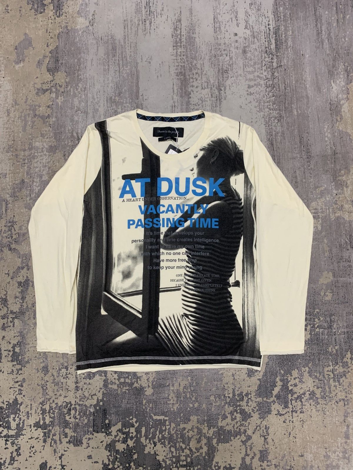 Hysteric Glamour Power To The People Japanese Poem Graphic Long Sleeve Size US L / EU 52-54 / 3 - 1 Thumbnail