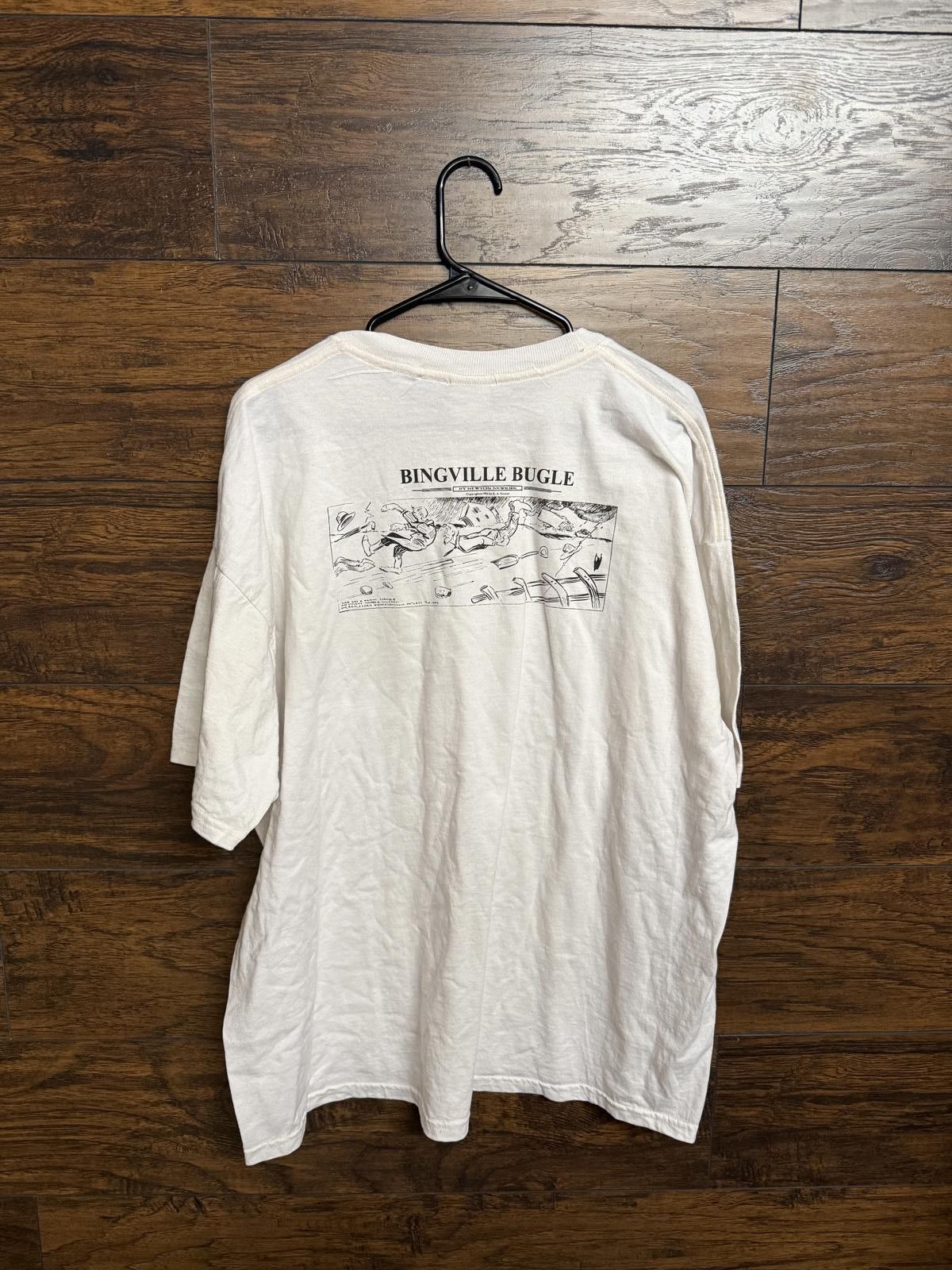 Jerzees Bingville Bugle T-shirt Newton Newkirk Comic Strip Tee XL Size US XXL / EU 58 / 5 - 3 Thumbnail