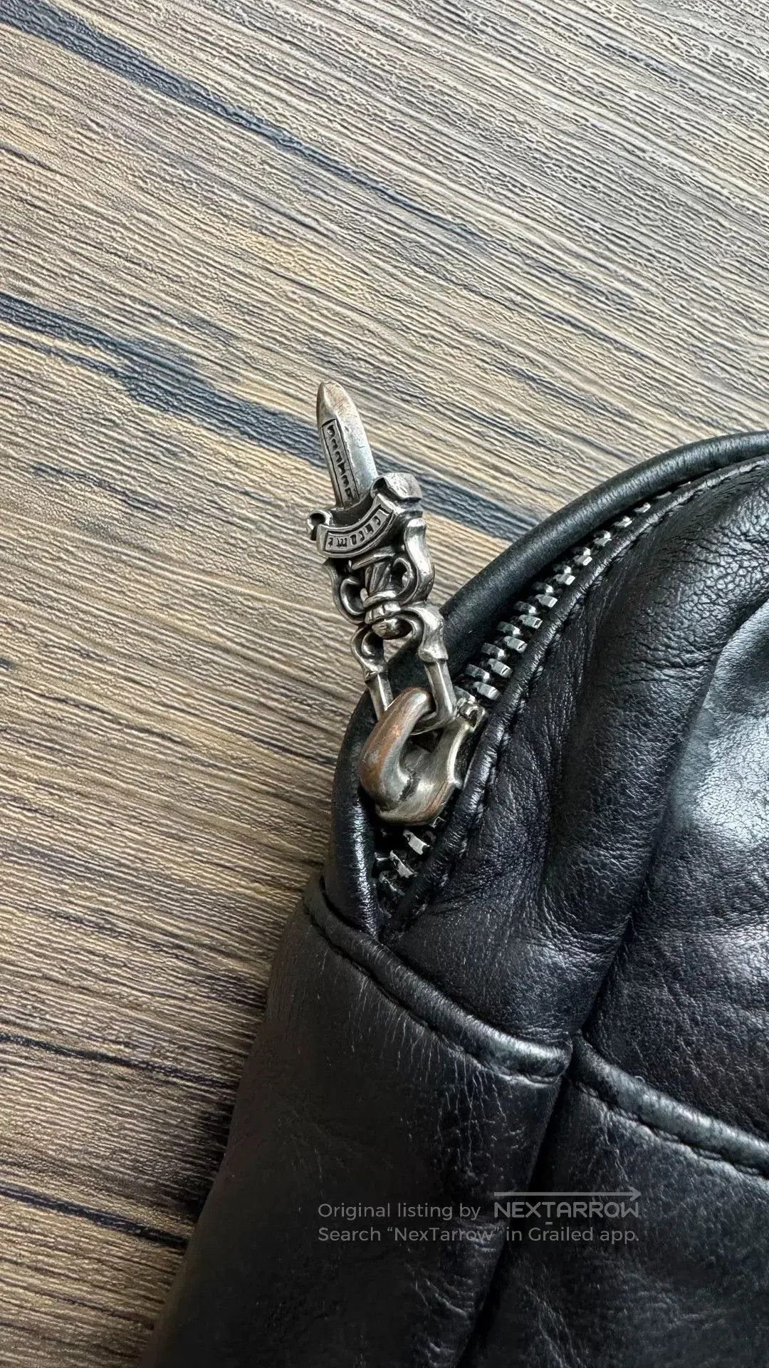 Chrome Hearts chrome hearts dagger leather clutch bag. Size ONE SIZE - 4 Thumbnail