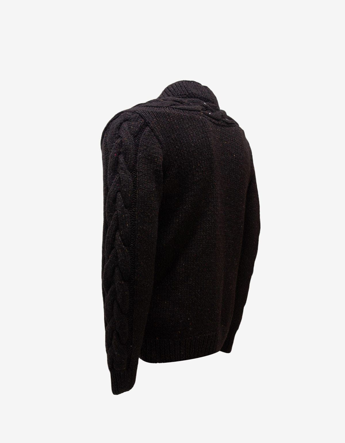 Maison Margiela Maison Martin Margiela Brown Cable Knit Cardigan Size US S / EU 44-46 / 1 - 3 Thumbnail