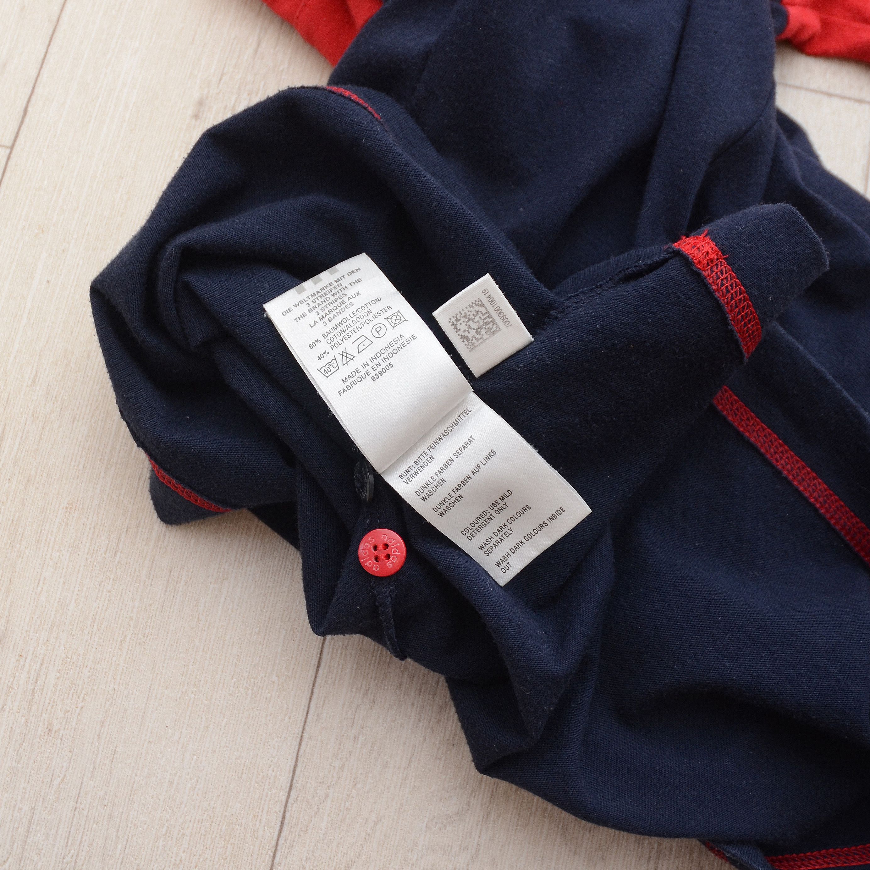 Adidas Vintage Adidas Polo T-shirts Base 90s Y2K Distressed Size US M / EU 48-50 / 2 - 12 Thumbnail